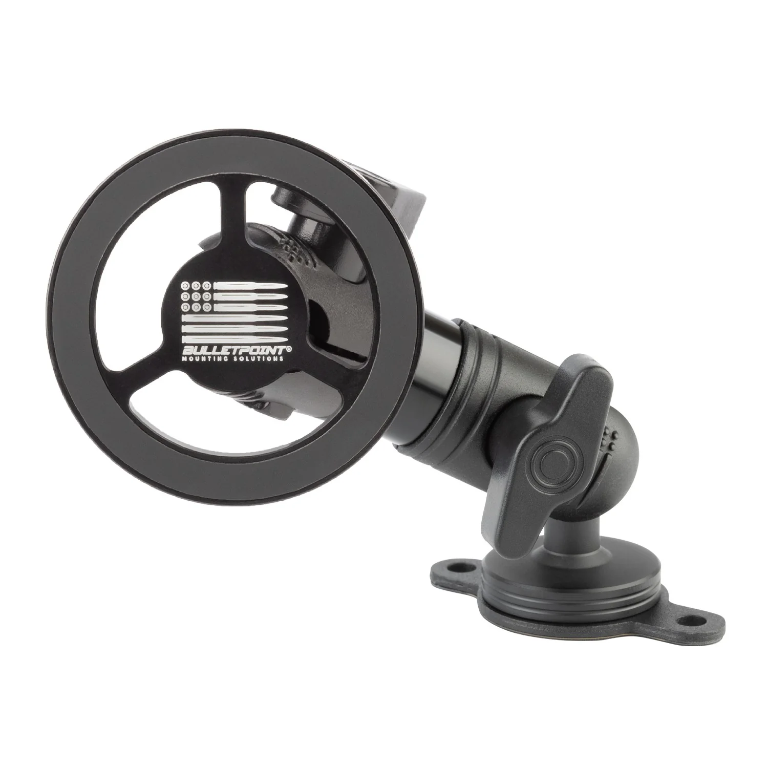 2-Hole AMPS Ball + 1cm Mounting Arm + Device Holder Kit for RubiGrid® Dash Mounts - Image 4