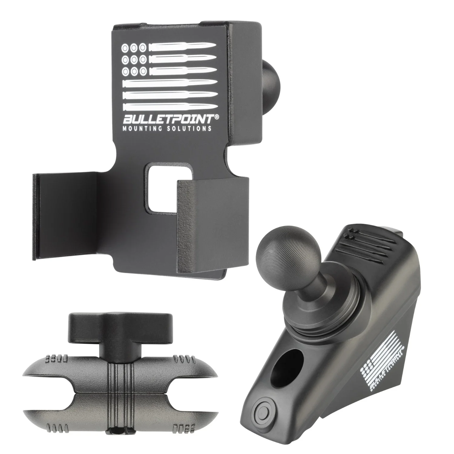 2018-2023 Jeep Wrangler JL + 2020-2023 Jeep Gladiator A-Pillar Grab Bar Mount with 20mm Ball - Image 18