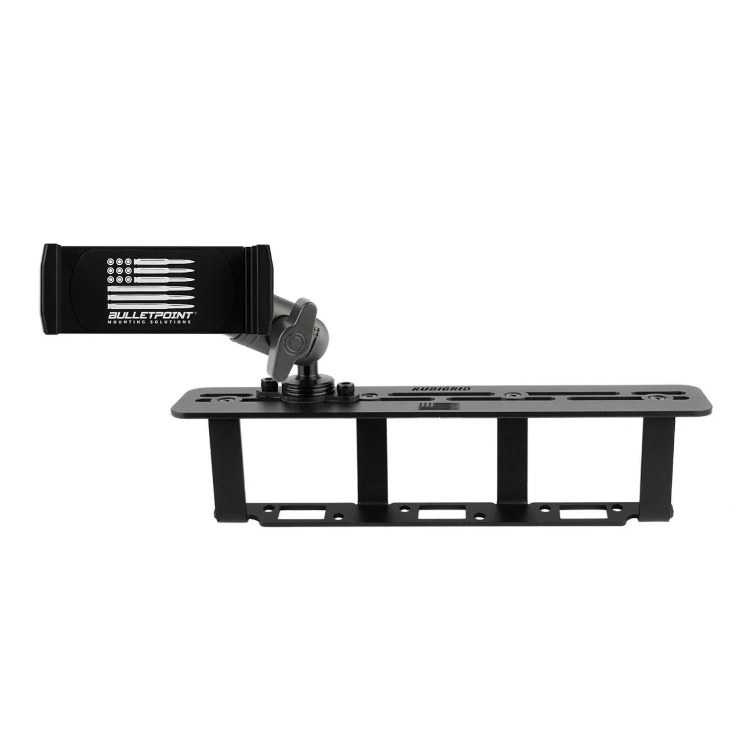 2023+ Ford Super Duty RubiGrid® Center Console Mount Phone + Device Holder - Image 11