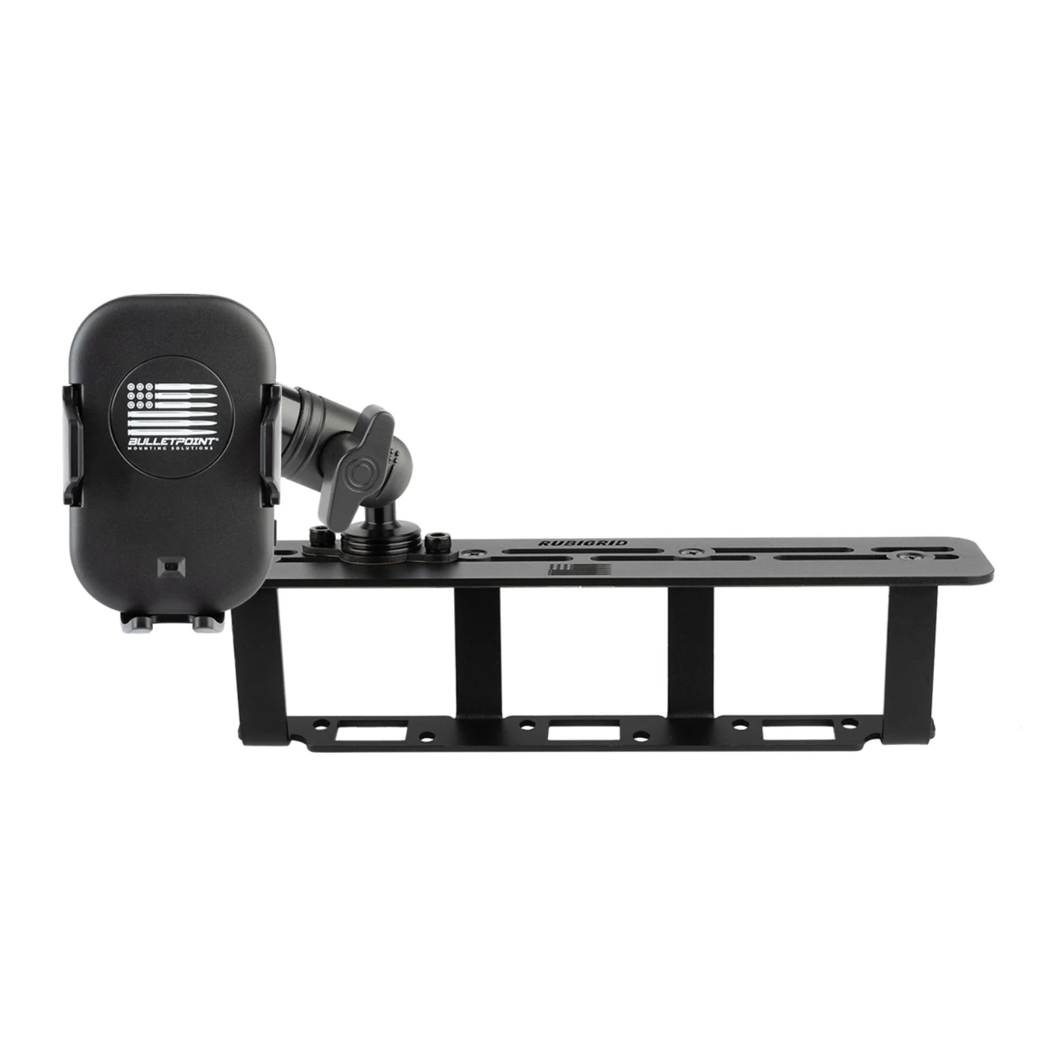 2023+ Ford Super Duty RubiGrid® Center Console Mount Phone + Device Holder - Image 16