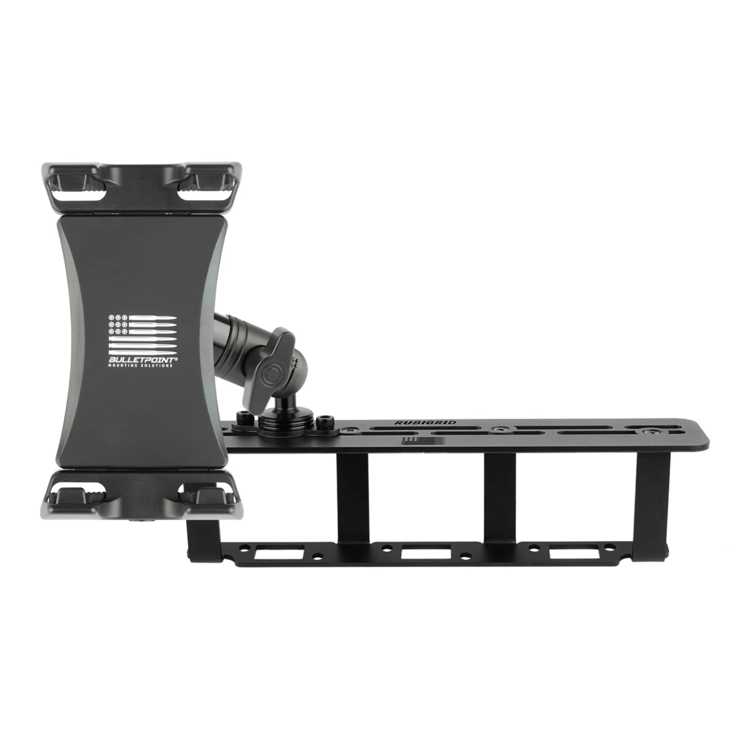 2023+ Ford Super Duty RubiGrid® Center Console Mount Phone + Device Holder - Image 19
