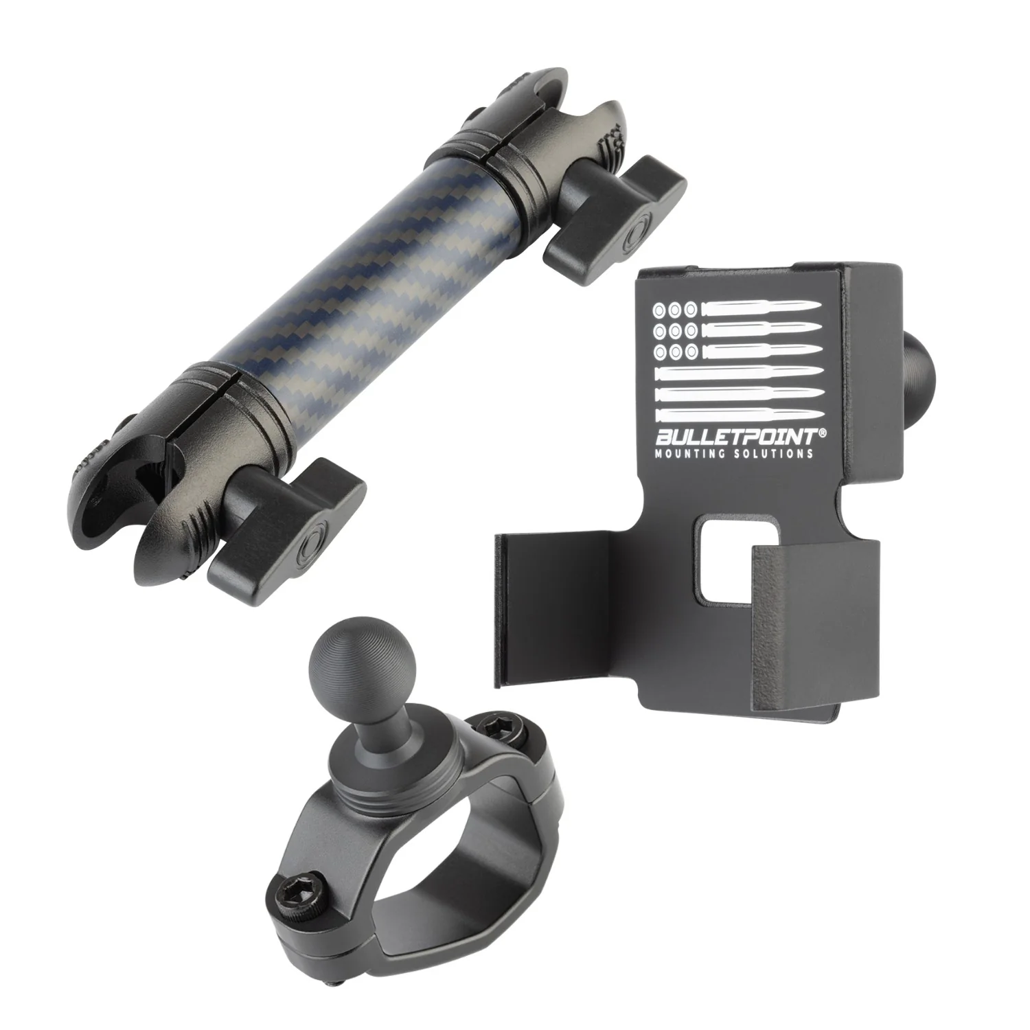 2024+ Toyota Tacoma & 2025+ 4Runner Passenger Side Grab Handle Mount with 20mm Ball - Image 12