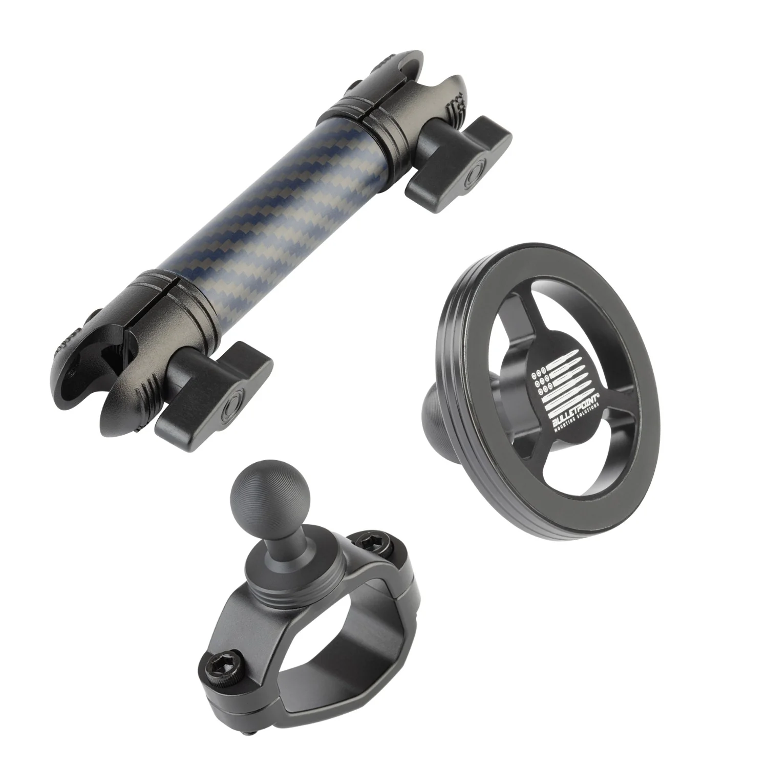 2024+ Toyota Tacoma & 2025+ 4Runner Passenger Side Grab Handle Mount with 20mm Ball - Image 13