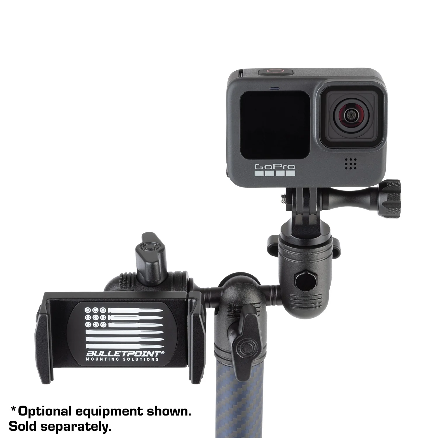 3-Way Connector - Dual 20mm Ball Mounts + Single 20mm Connector End - Image 4