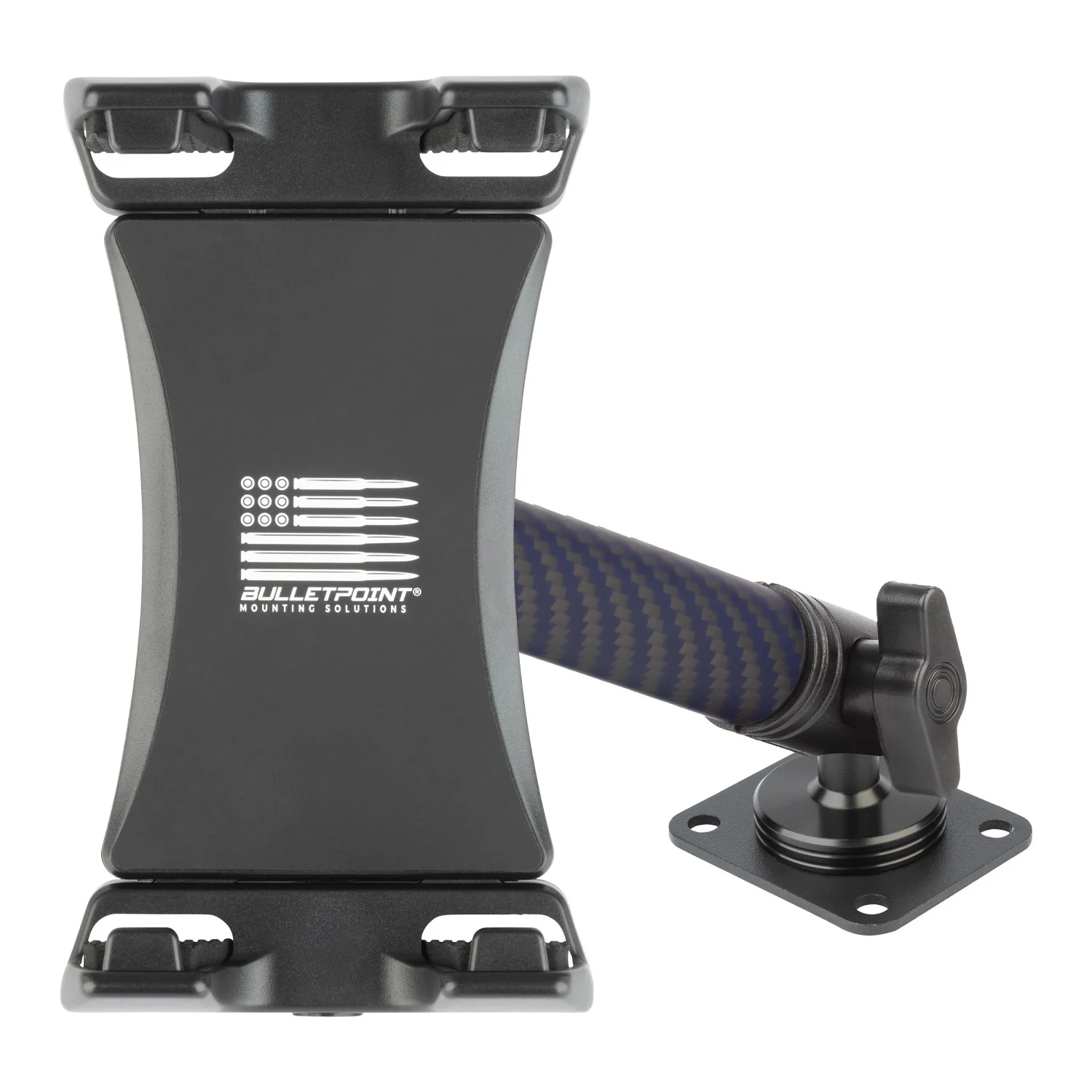 4-Hole AMPS Ball + 10cm Mounting Arm + Device Holder Kit for RubiGrid® Dash Mounts - Image 3