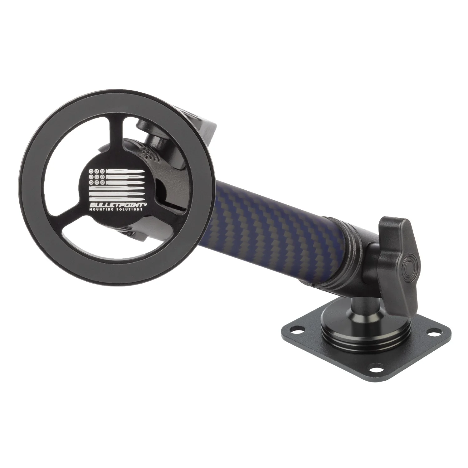 4-Hole AMPS Ball + 10cm Mounting Arm + Device Holder Kit for RubiGrid® Dash Mounts - Image 5