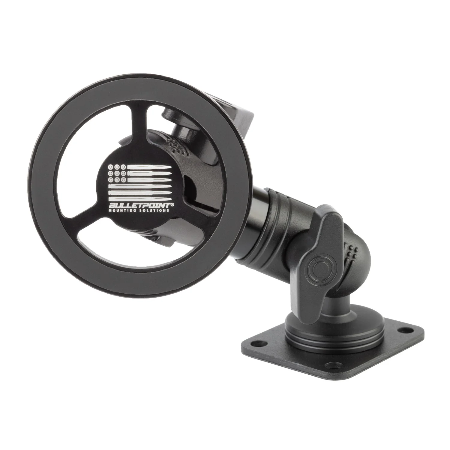 4-Hole AMPS Ball + 1cm Mounting Arm + Device Holder Kit for RubiGrid® Dash Mounts - Image 5