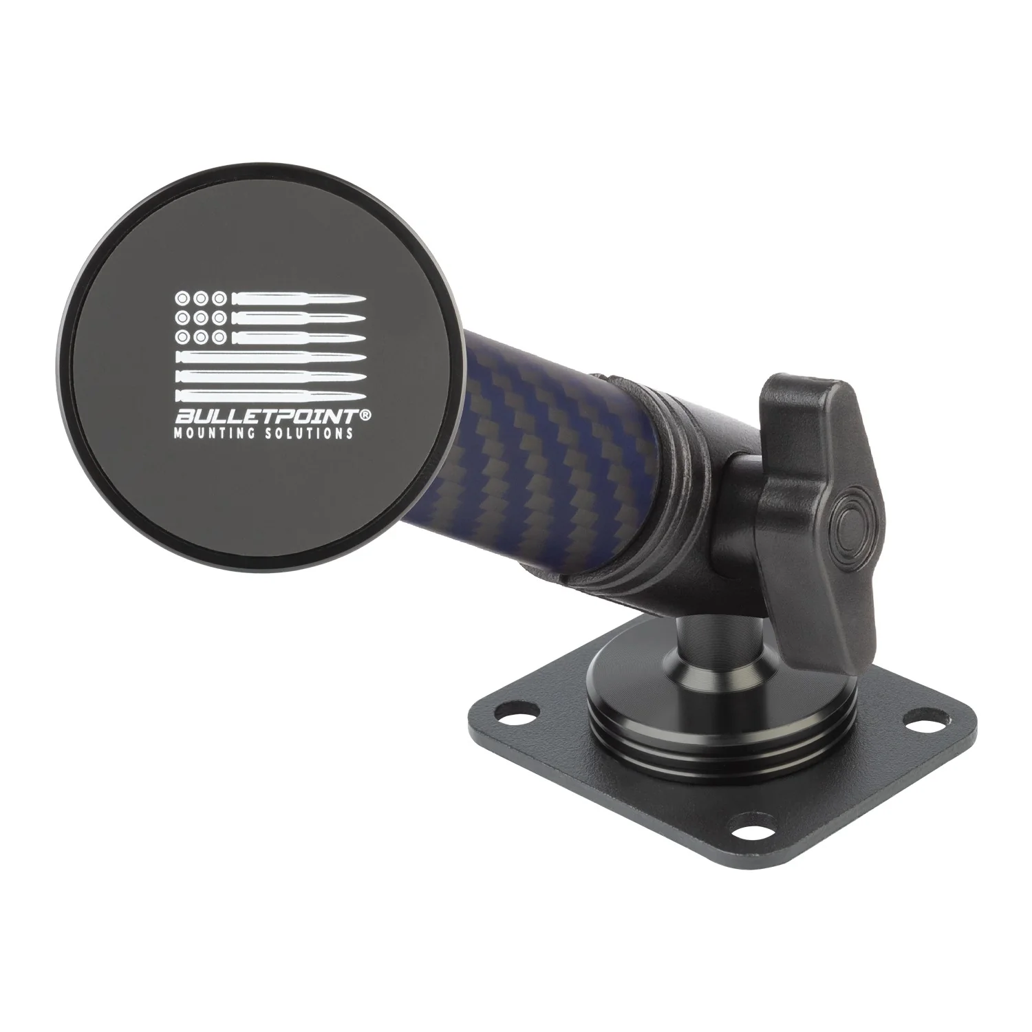 4-Hole AMPS Ball + 4cm Mounting Arm + Device Holder Kit for RubiGrid® Dash Mounts - Image 3