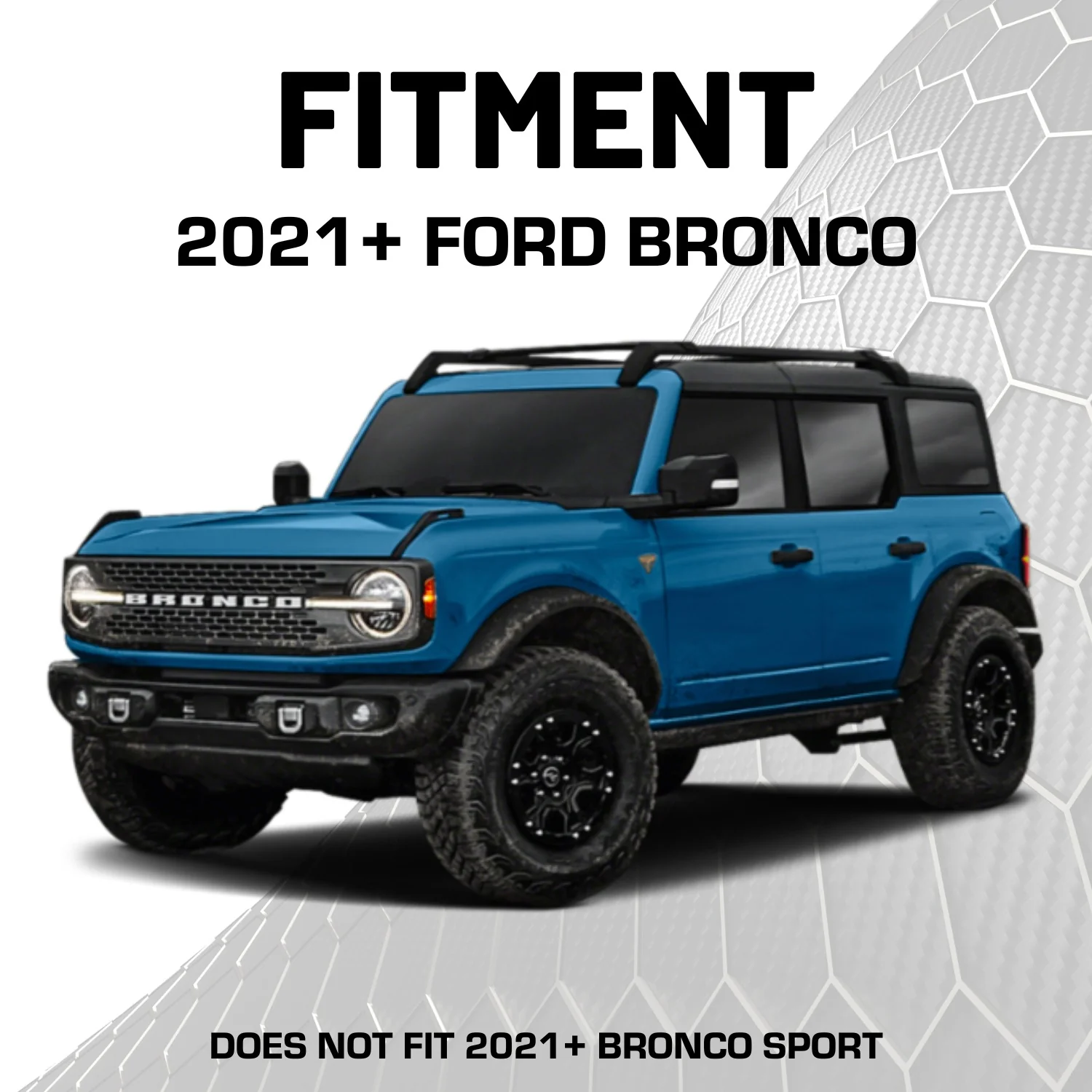 Accessory Ready 1/4"-20 Aluminum Single 20mm Ball Mount for 2021+ Ford Bronco - Image 4