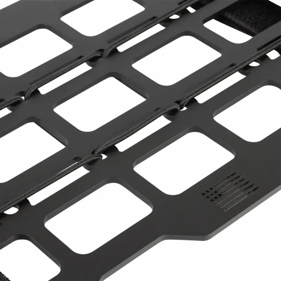 Aluminum Tactical MOLLE Panel Storage Organizer for Sun Visor - Universal Fitment - Image 5