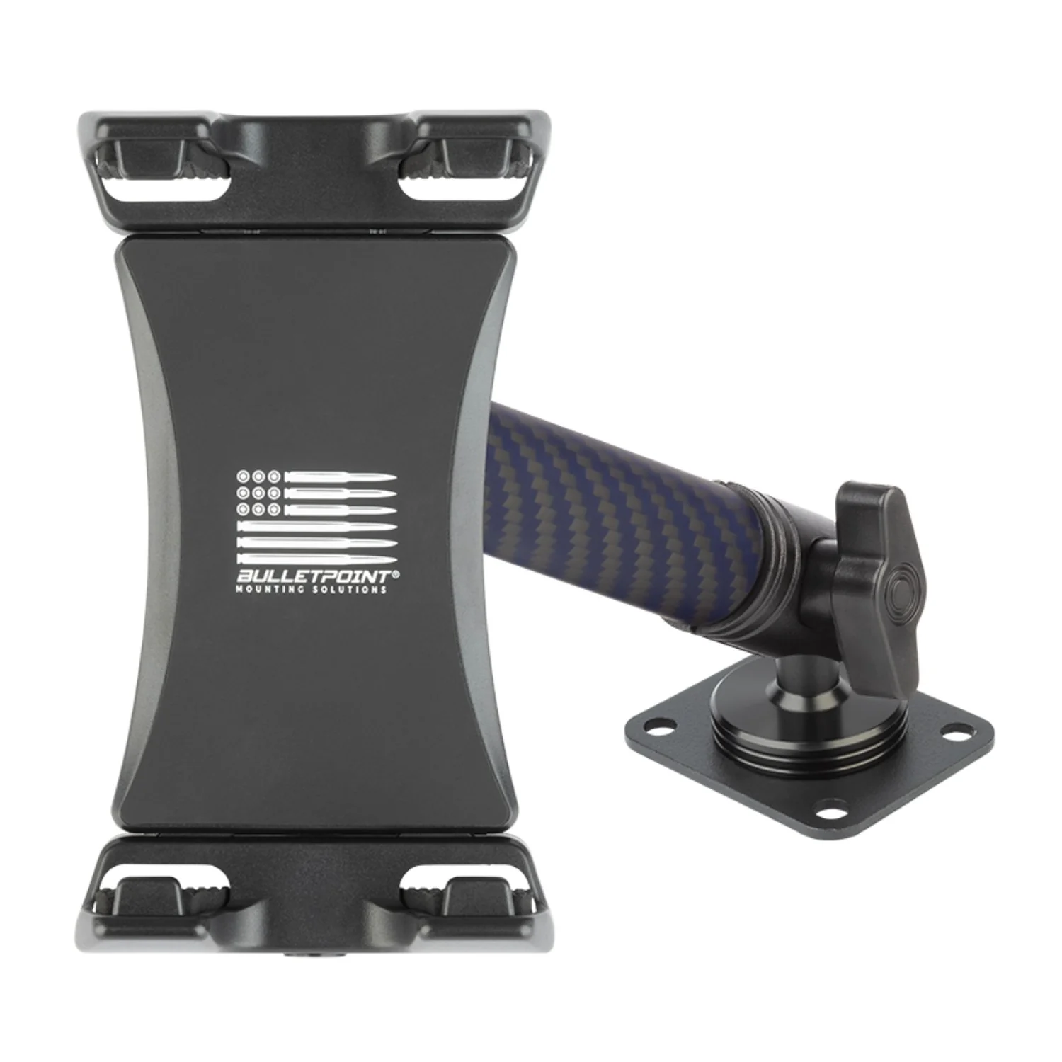 4-Hole AMPS Base + 7cm Mounting Arm + Device Holder Kit for RubiGrid® Dash Mounts - Image 3