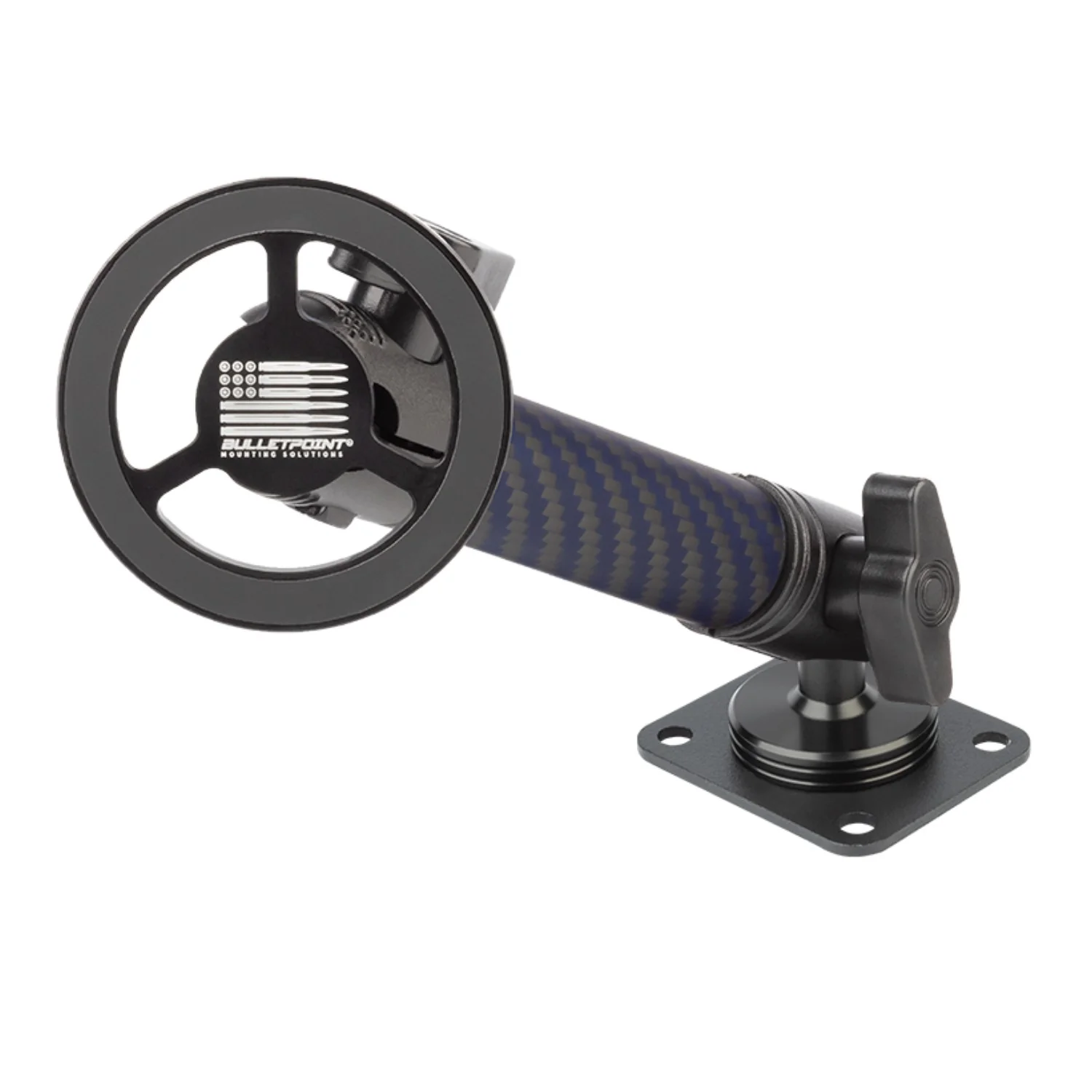 4-Hole AMPS Base + 7cm Mounting Arm + Device Holder Kit for RubiGrid® Dash Mounts - Image 4