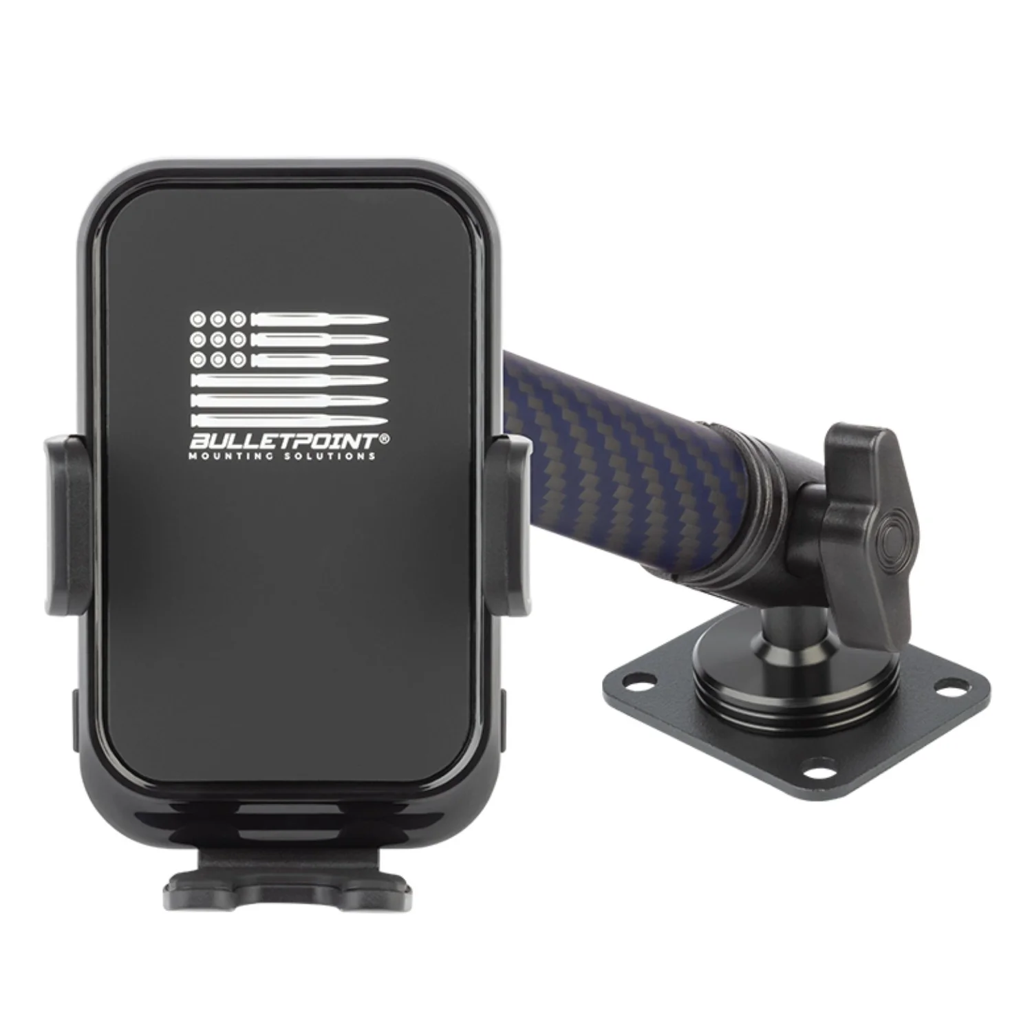 4-Hole AMPS Base + 7cm Mounting Arm + Device Holder Kit for RubiGrid® Dash Mounts - Image 7