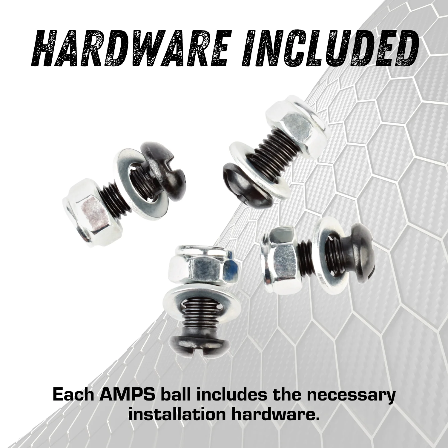 AMPS Compatible 20mm Ball with Metal Mounting Plate - Image 4