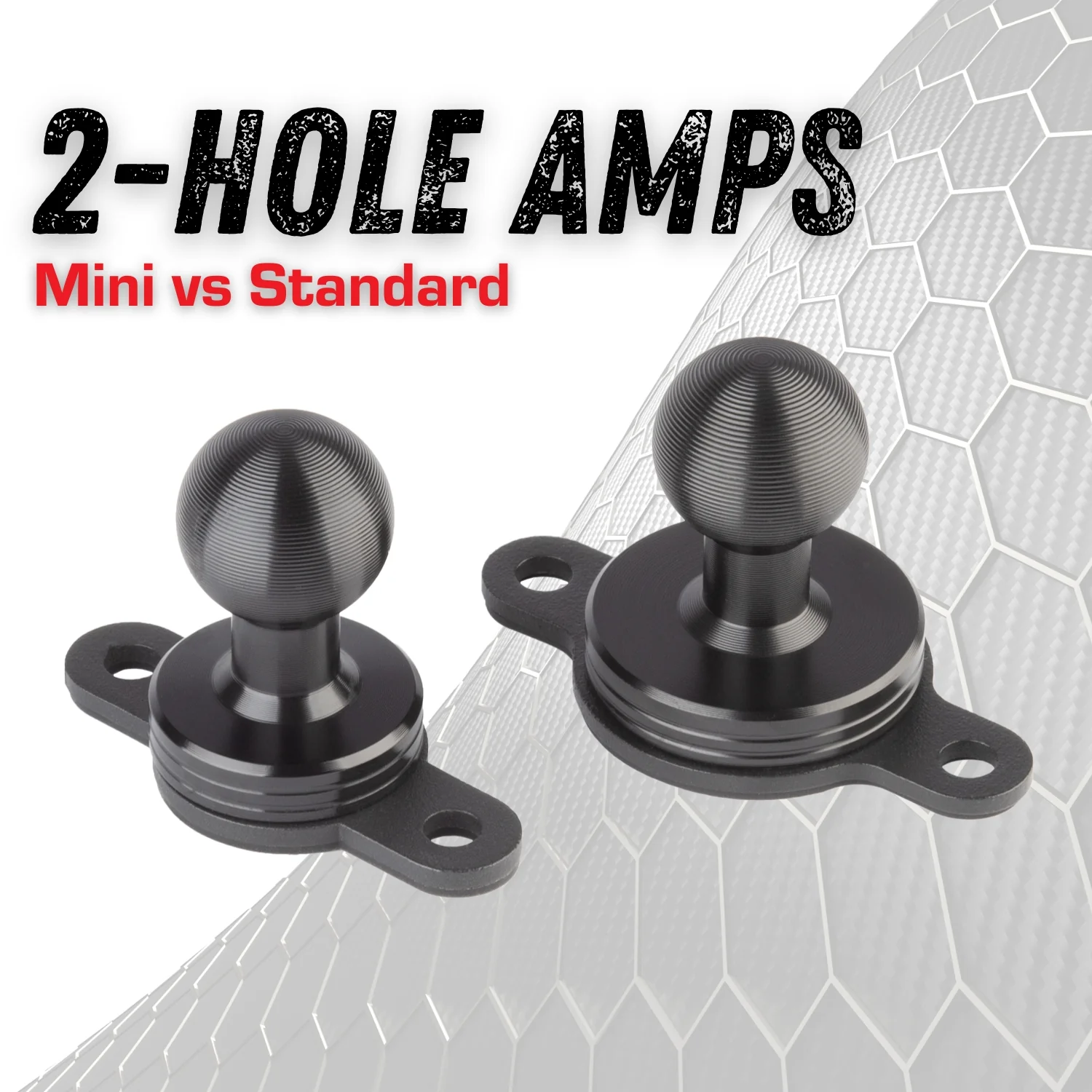 AMPS Compatible 20mm Ball with Metal Mounting Plate - Image 9