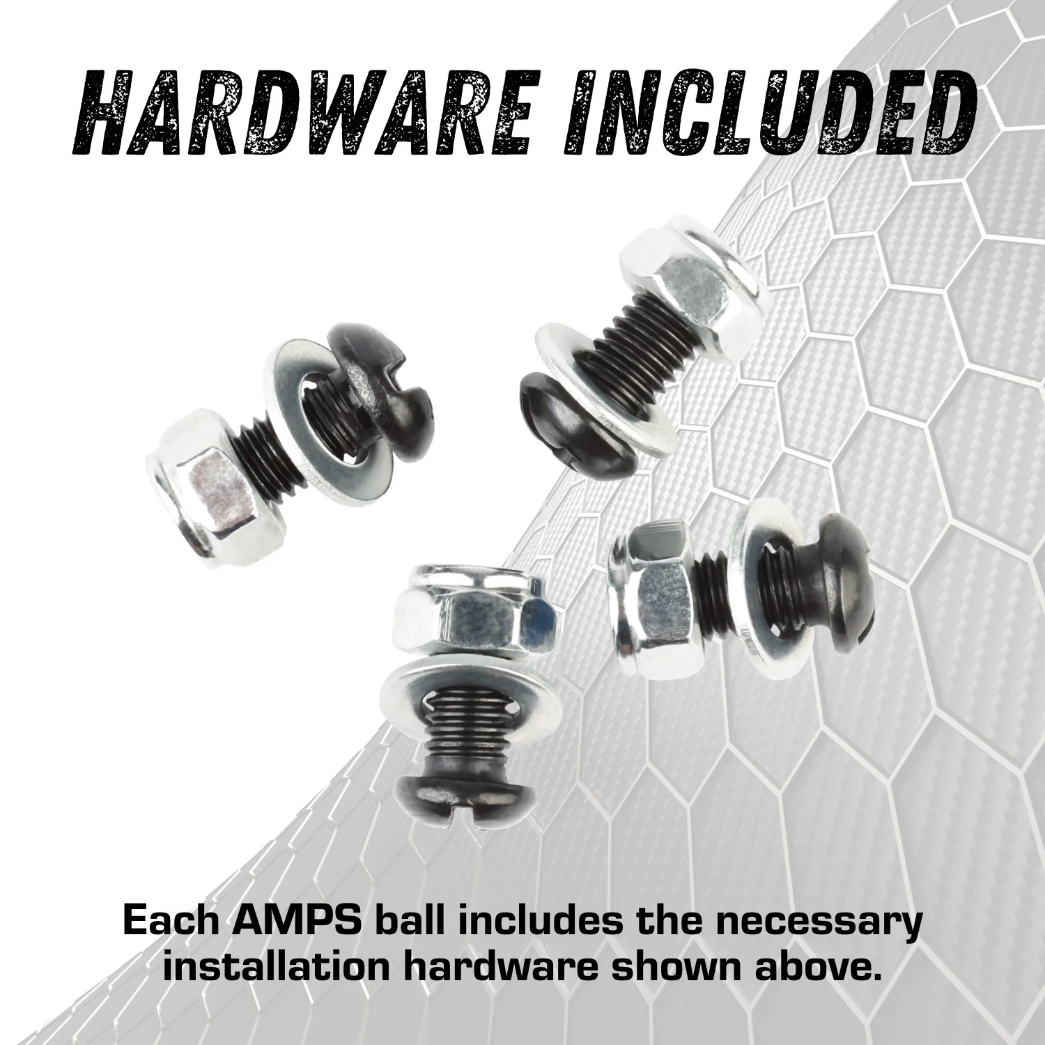 AMPS Compatible Mounting Plate with 1 inch Connector End Nubby Edition - Image 7