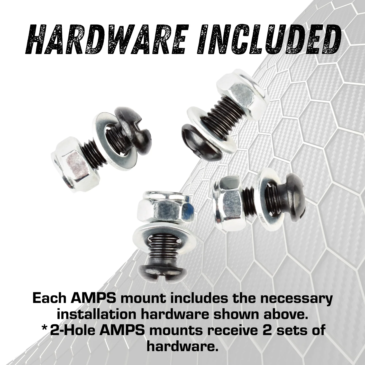 AMPS Compatible Mounting Plate with 20mm Connector End Nubby Edition - Image 3