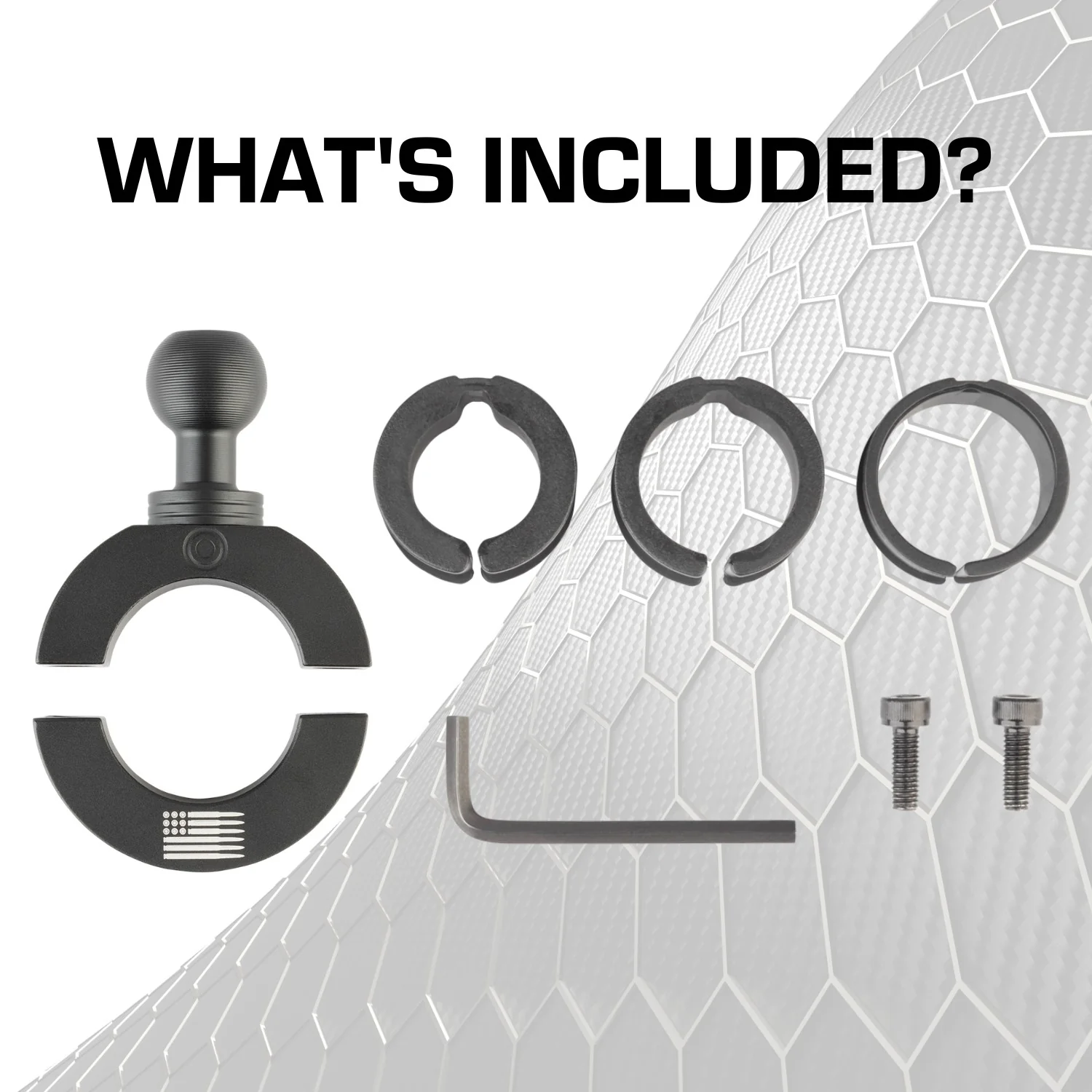 Bar Clamp with 20mm Ball compatible with Vector Bar - Image 5