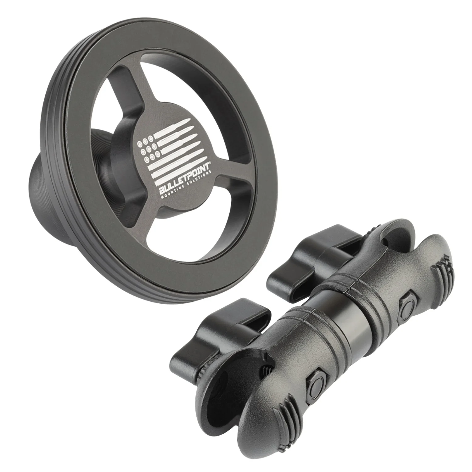 Bulletpoint MagSafe Compatible Phone Holder with 1 inch B Size Ball Mount without Wireless Charging - Image 7