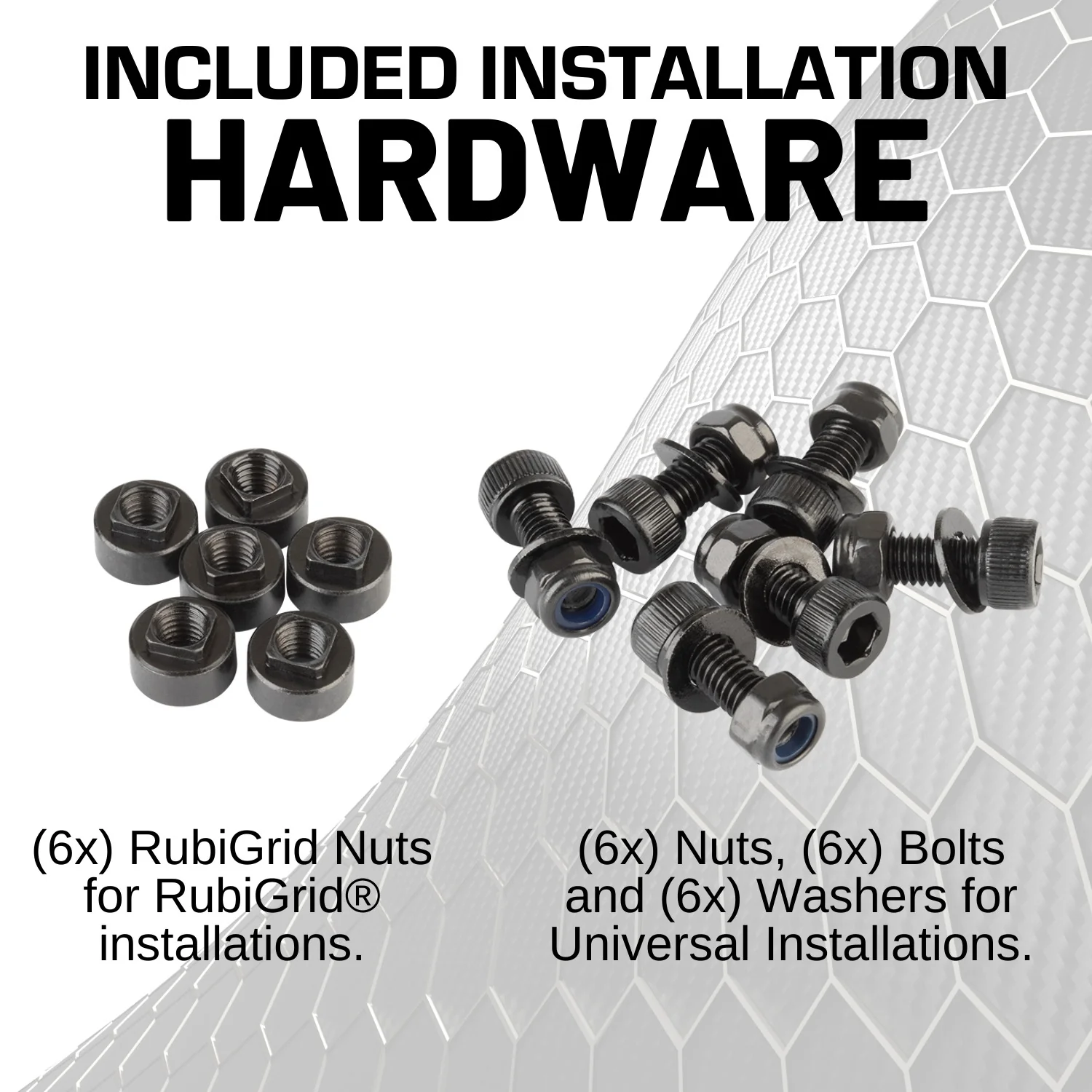 Bulletpoint Picatinny-Style Rail Attachments for RubiGrid® Dash Mounts (various sizes) - Image 7