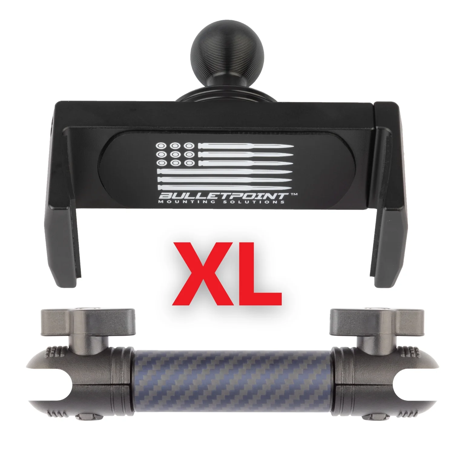 Carbon Fiber/Kevlar Arm and Universal Phone Mount Holder Combo - BASE NOT INCLUDED - Image 7