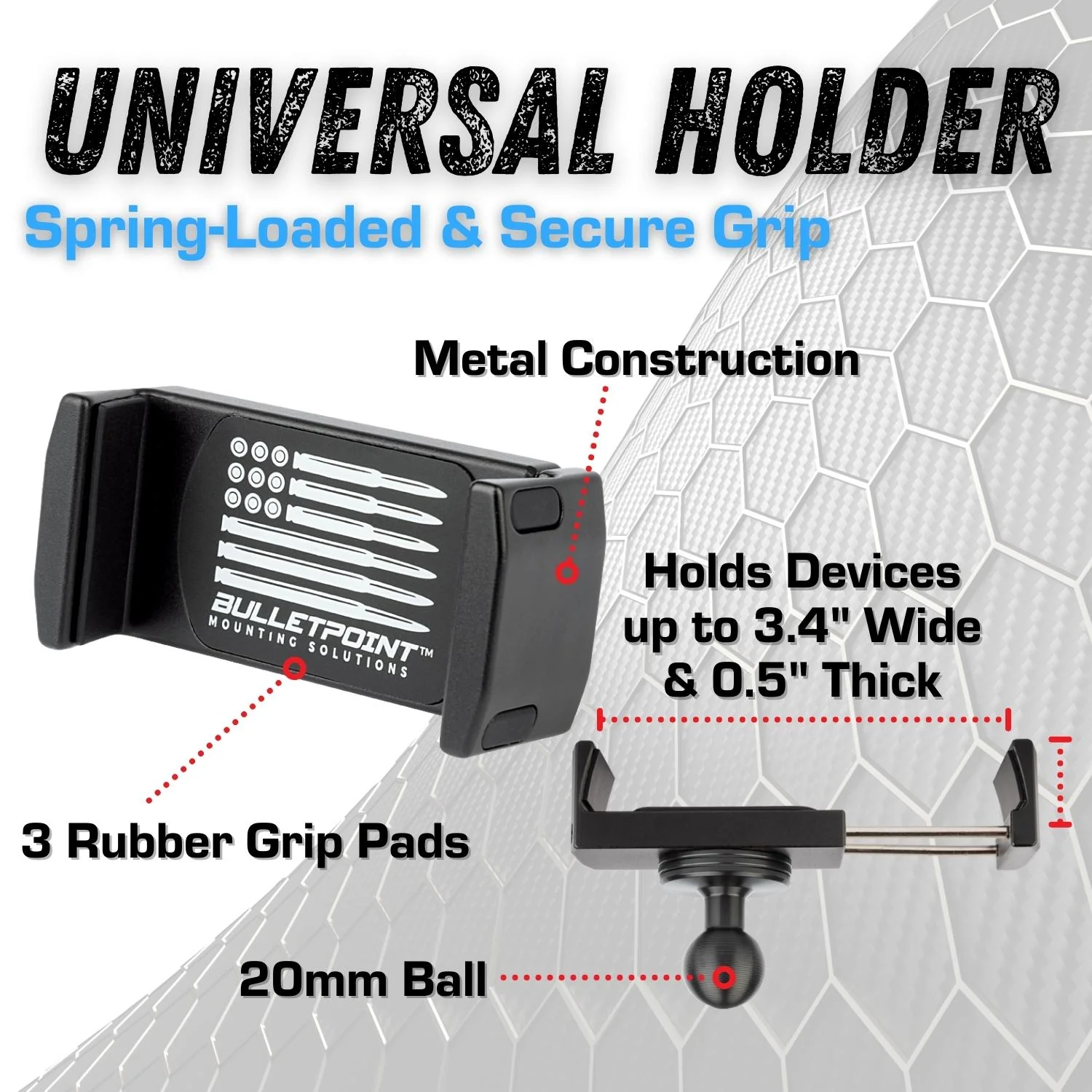 2021-2023 Jeep Wrangler JL 4xe Phone Holder Dash Mount - Image 5