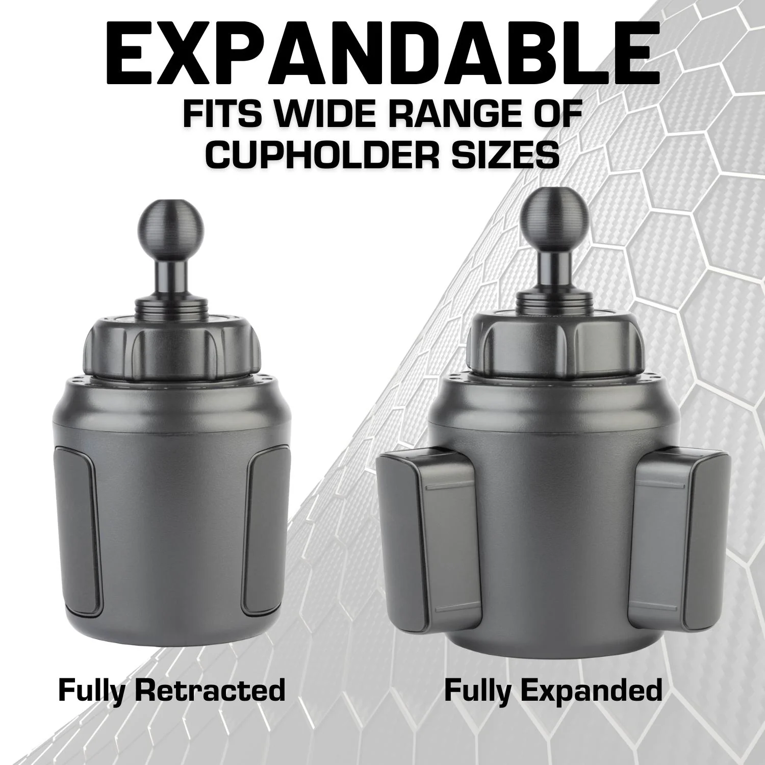 Tablet Holder with Articulating Mounting Arm + Cup Holder Mount - Image 5