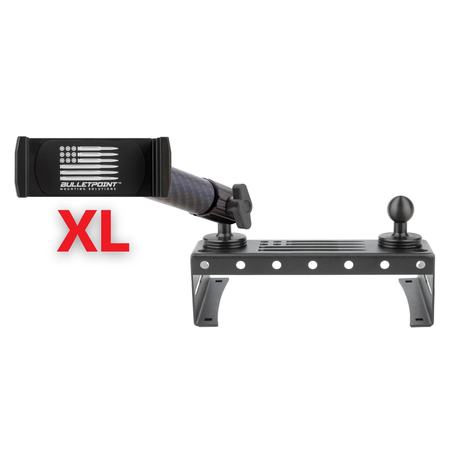 Metal Series 2015-2020 Ford F150 & 2017-2022 F250/F350/450 and 2018-2021 Ford Expedition - Dual 20mm Ball Dash Phone Mount (13th Generation) - Image 10