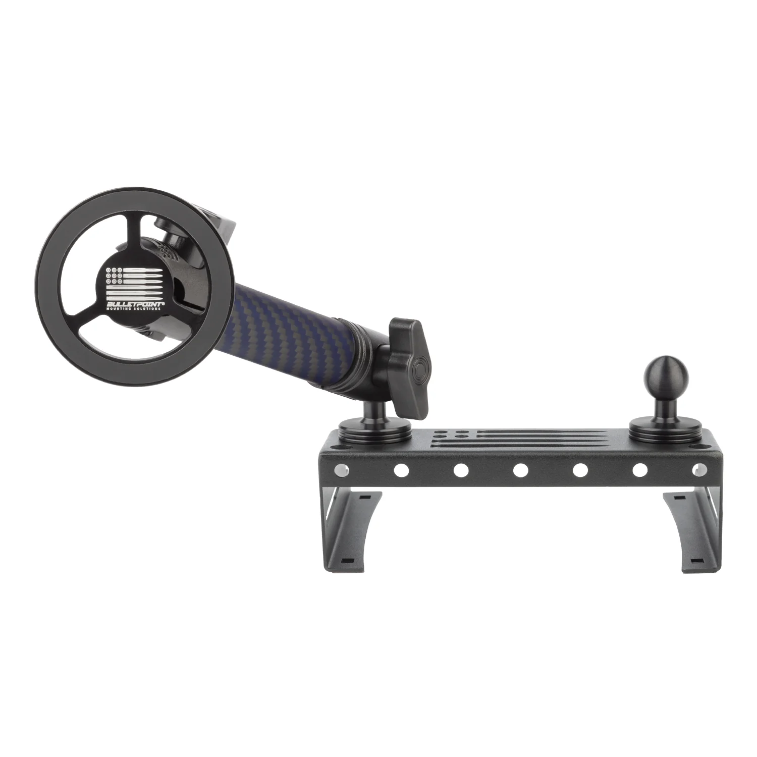 Metal Series 2015-2020 Ford F150 & 2017-2022 F250/F350/450 and 2018-2021 Ford Expedition - Dual 20mm Ball Dash Phone Mount (13th Generation) - Image 16