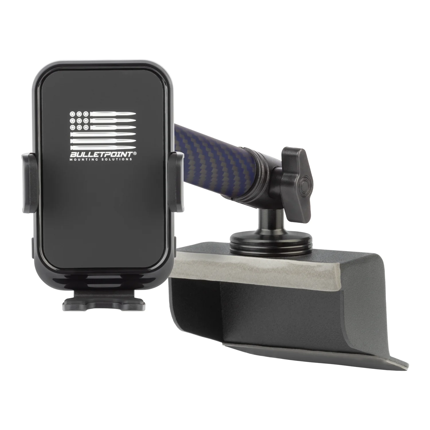 Metal Series Jeep Wrangler JK/JKU Universal Single Dash Phone Mount (2011-2018) - Image 11