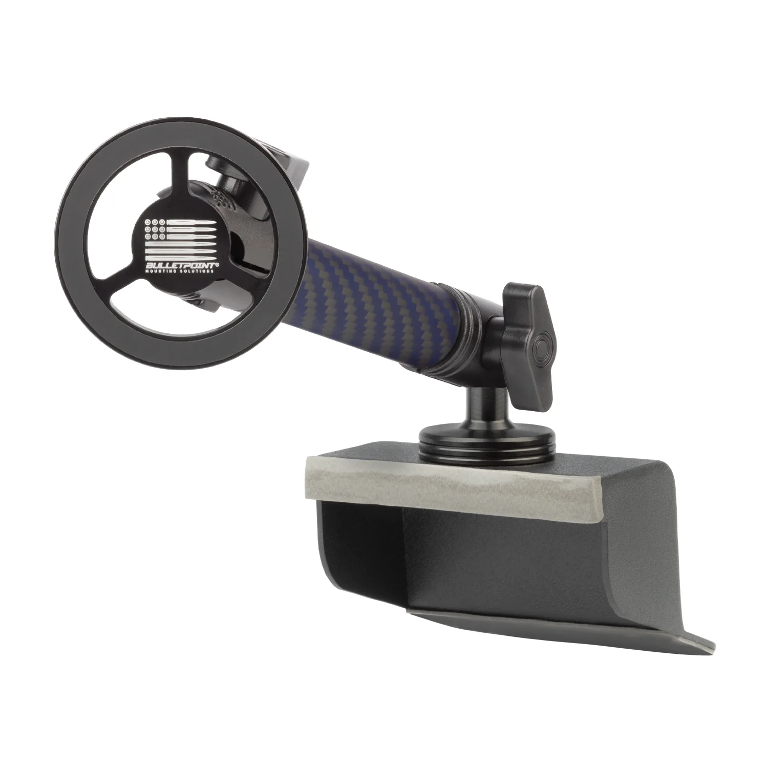 Metal Series Jeep Wrangler JK/JKU Universal Single Dash Phone Mount (2011-2018) - Image 9