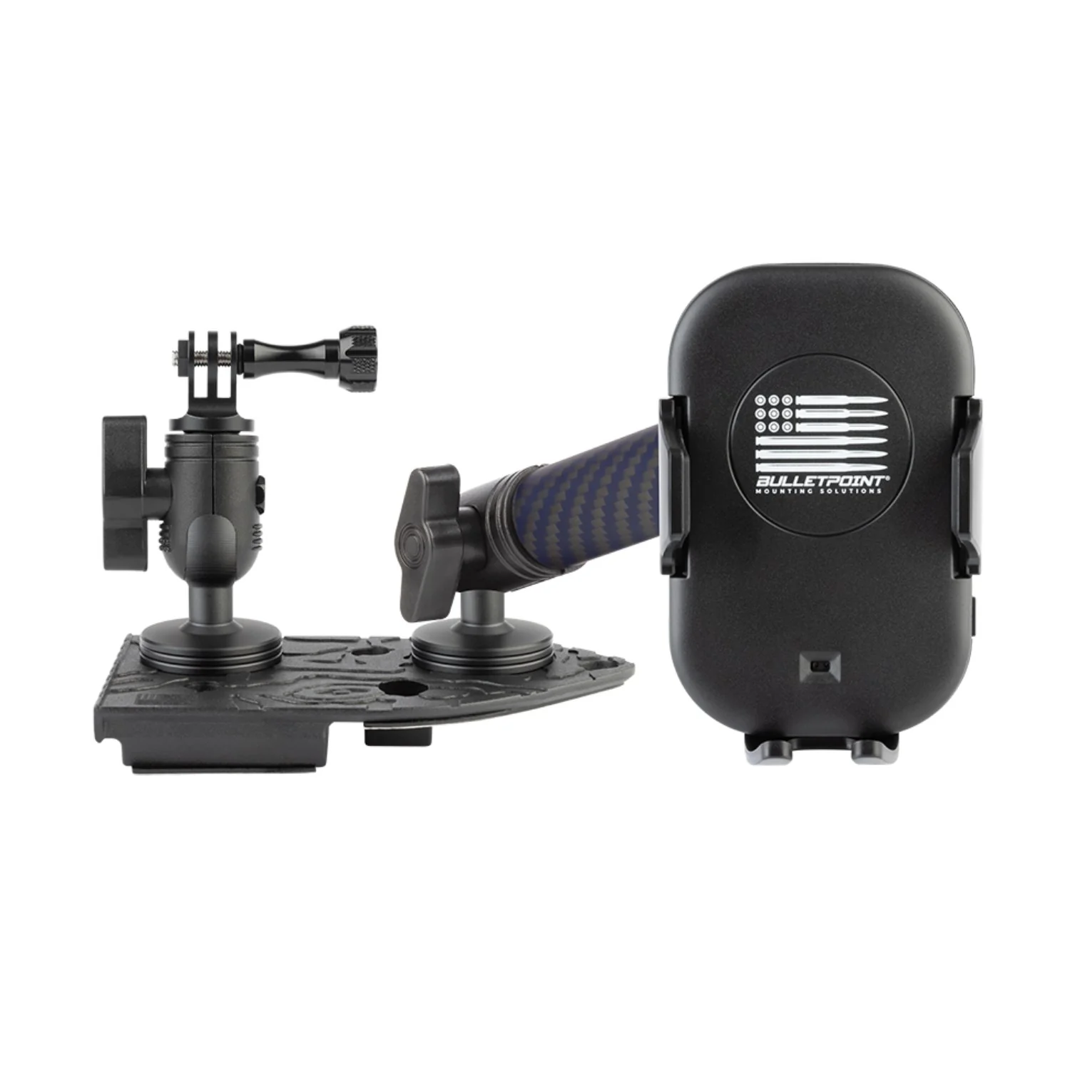 2018-2023 Jeep Wrangler JL + 2020-2023 Jeep Gladiator Passenger Side Jeep Phone Mount & Action Camera Mount - Image 10