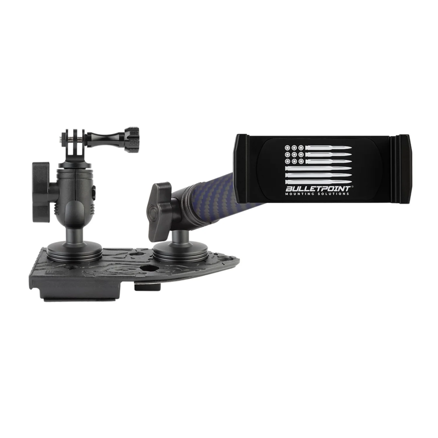 2018-2023 Jeep Wrangler JL + 2020-2023 Jeep Gladiator Passenger Side Jeep Phone Mount & Action Camera Mount - Image 4