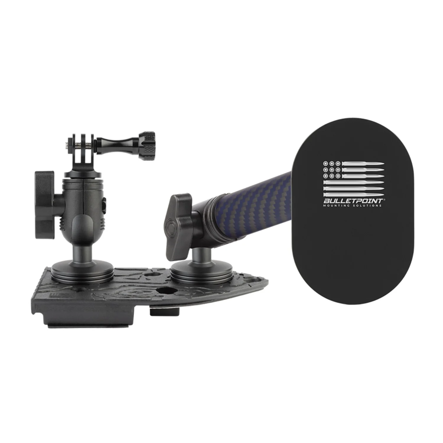 2018-2023 Jeep Wrangler JL + 2020-2023 Jeep Gladiator Passenger Side Jeep Phone Mount & Action Camera Mount - Image 9