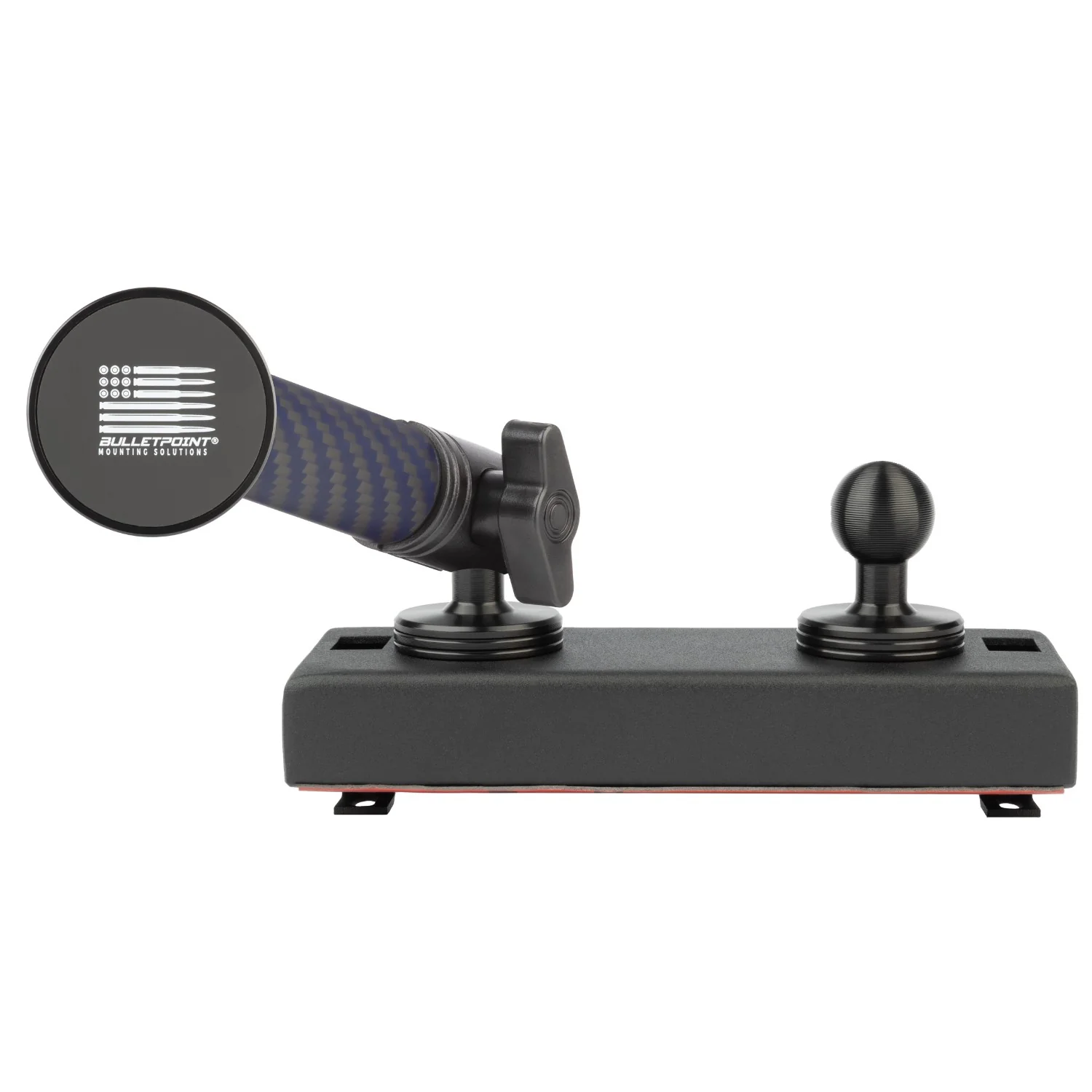 2019+ RAM Truck Dual 20mm Ball Metal Dash Mount with Single Phone Holder - Image 10