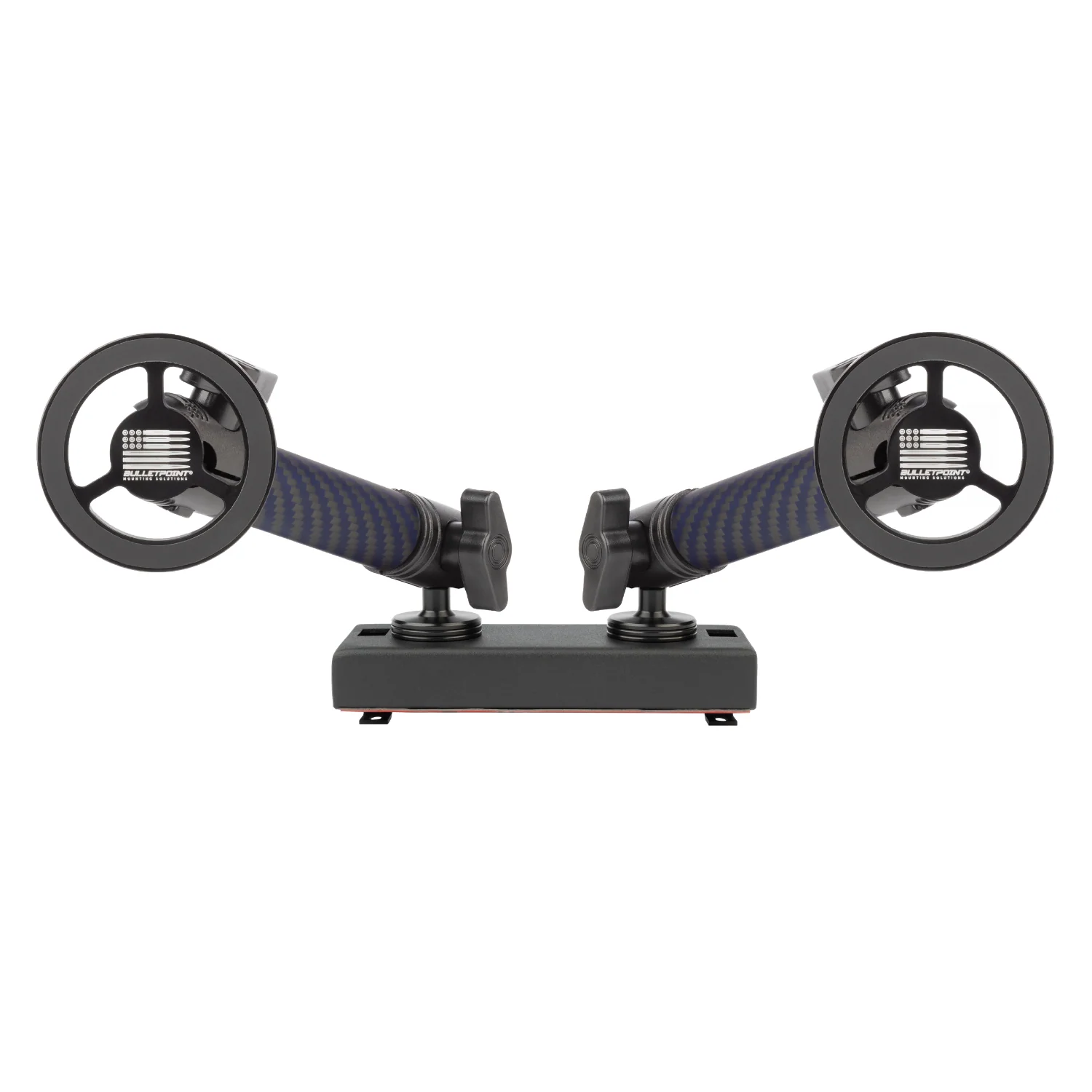 2019+ RAM Truck Dual 20mm Ball Metal Dash Mount with Dual Phone Holders - Image 11