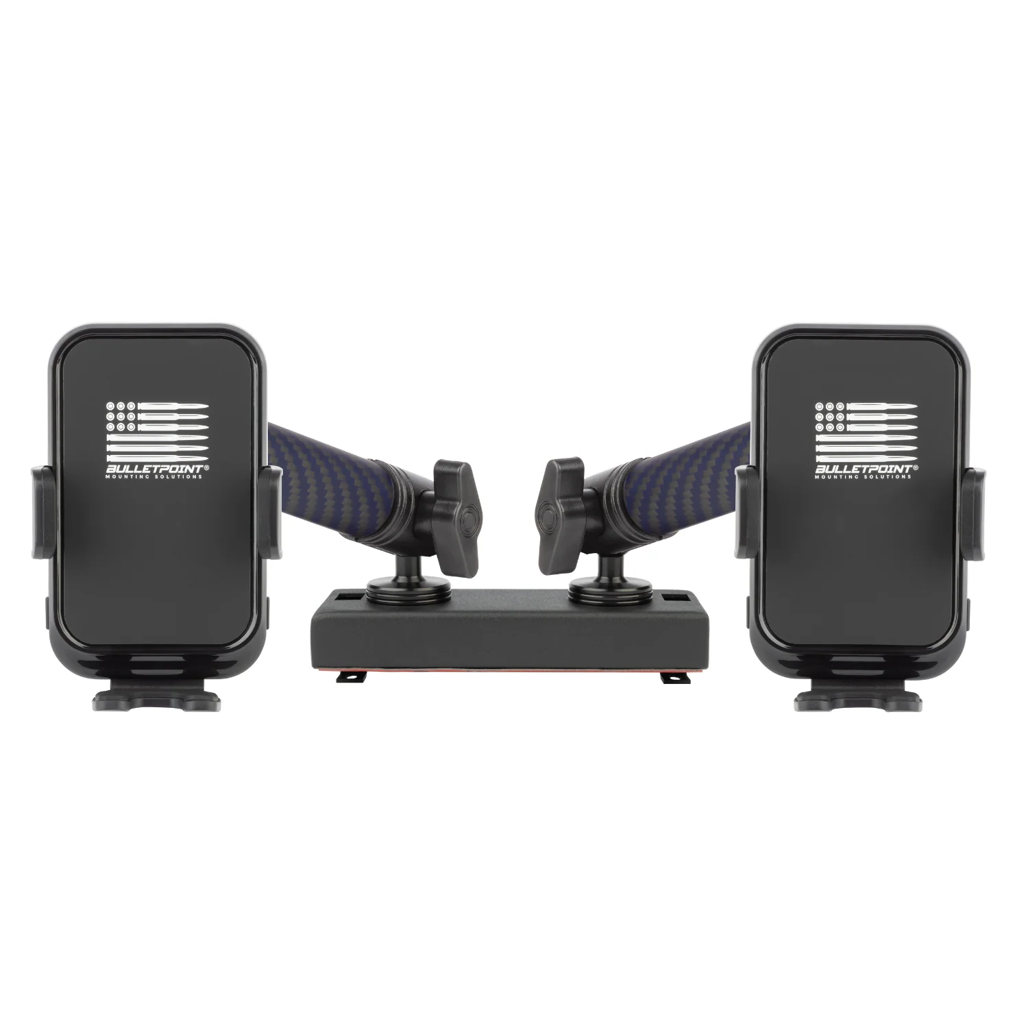 2019+ RAM Truck Dual 20mm Ball Metal Dash Mount with Dual Phone Holders - Image 13