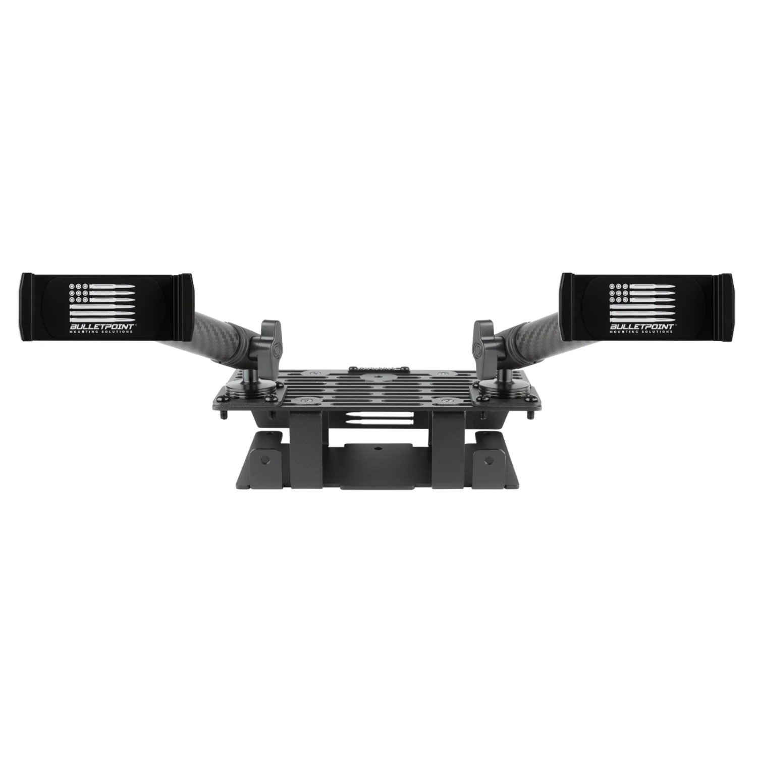 RubiGrid® 2015-2020 Ford F-150 + 2017-2022 F250/F350/450 + 2018-2021 Ford Expedition Dash Mount Phone + Device Holder with Black Arms - Image 13