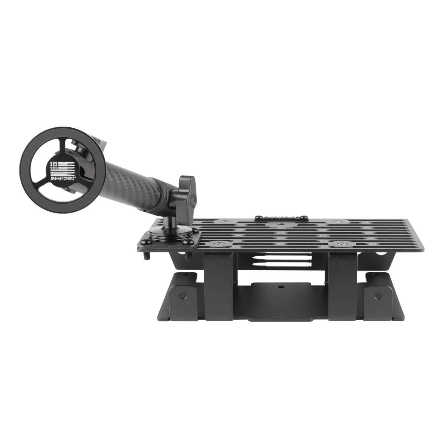 RubiGrid® 2015-2020 Ford F-150 + 2017-2022 F250/F350/450 + 2018-2021 Ford Expedition Dash Mount Phone + Device Holder with Black Arms - Image 18