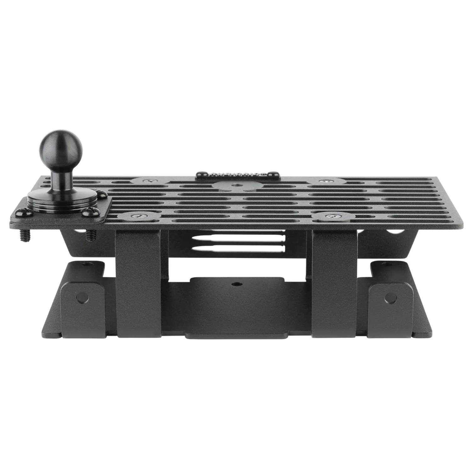 RubiGrid® 2015-2020 Ford F-150 + 2017-2022 F250/F350/450 + 2018-2021 Ford Expedition Dash Mount Phone + Device Holder with Blue Arms - Image 19