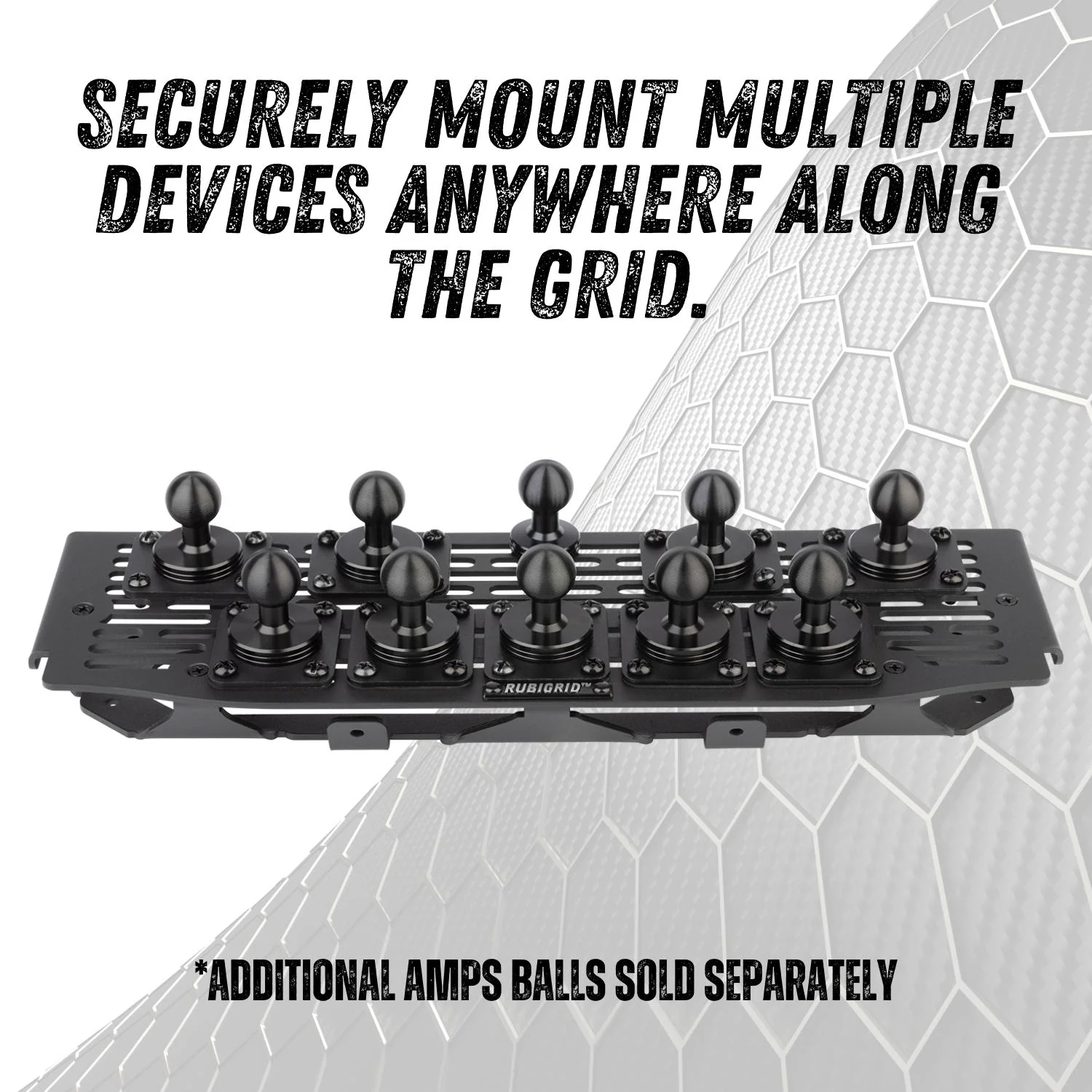 RubiGrid® 2021-2026 Ford F-150 & Raptor Phone Holder Multi-Device Dash Mount - Image 4