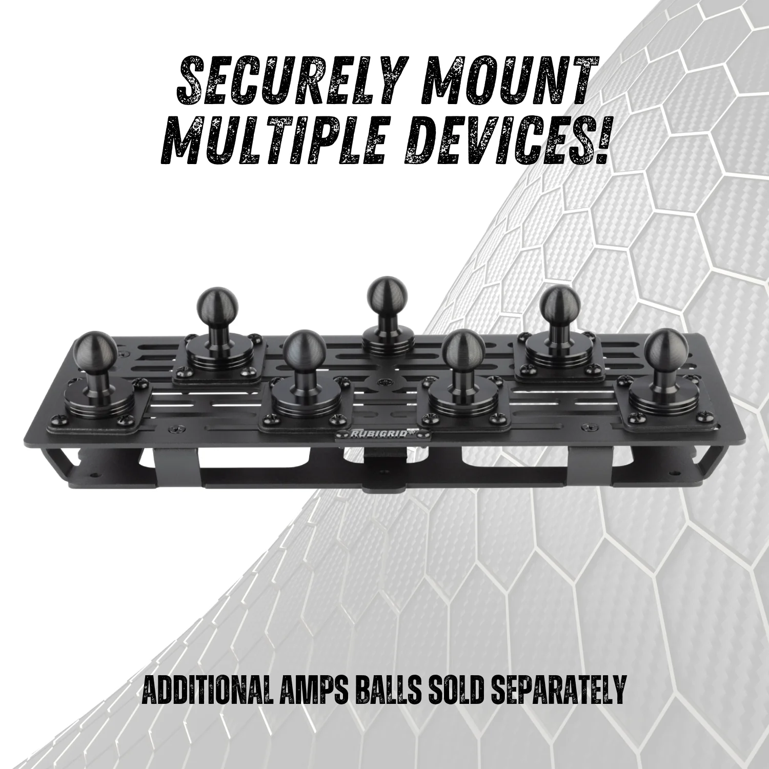 RubiGrid® 2023+ Ford Super Duty Dash Mount Phone + Device Holder - Image 6