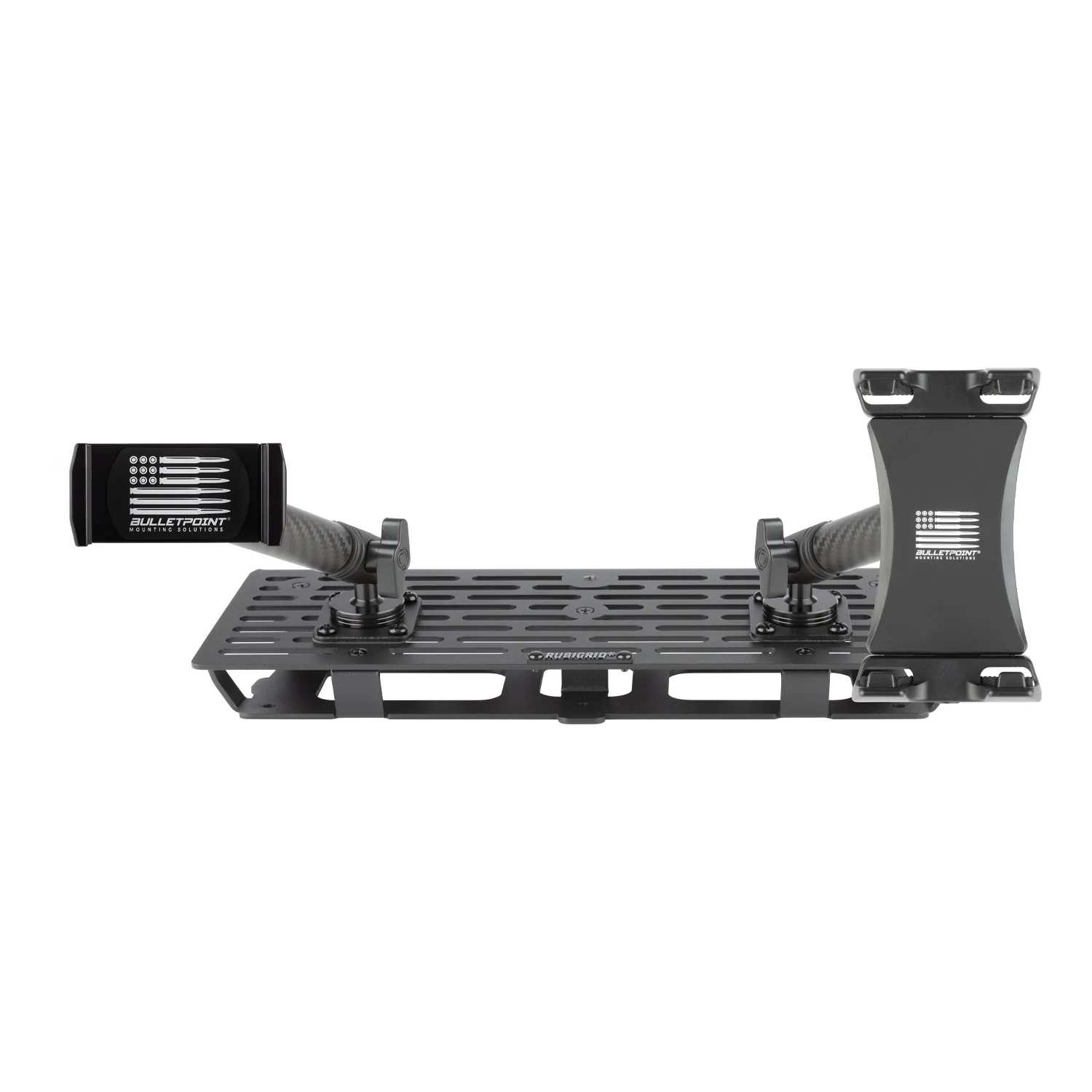 RubiGrid® 2023+ Ford Super Duty Dash Mount Phone + Device Holder with Black Arms - Image 9