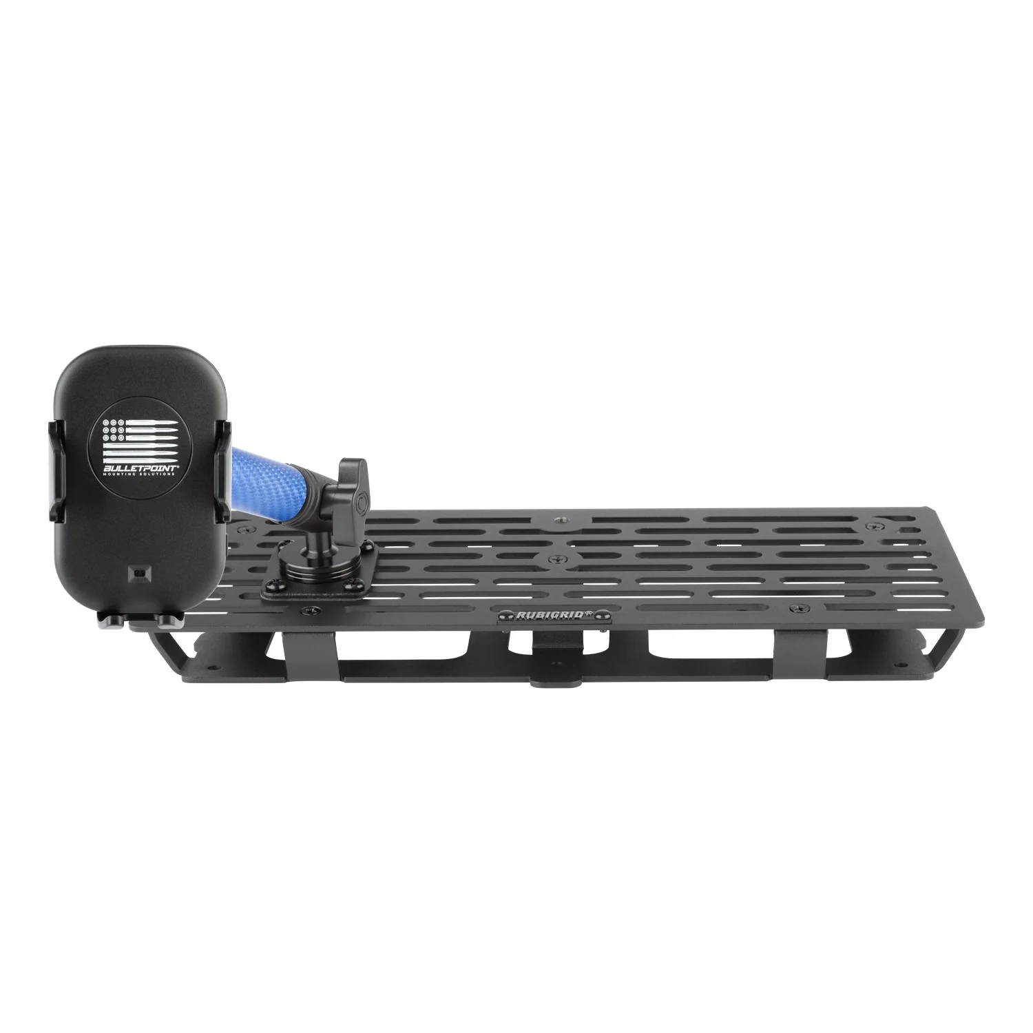 RubiGrid® 2023+ Ford Super Duty Dash Mount Phone + Device Holder with Blue Arms - Image 18