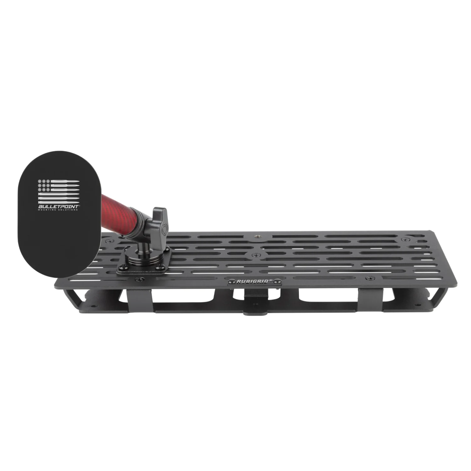 RubiGrid® 2023+ Ford Super Duty Dash Mount Phone + Device Holder with Red Arms - Image 17