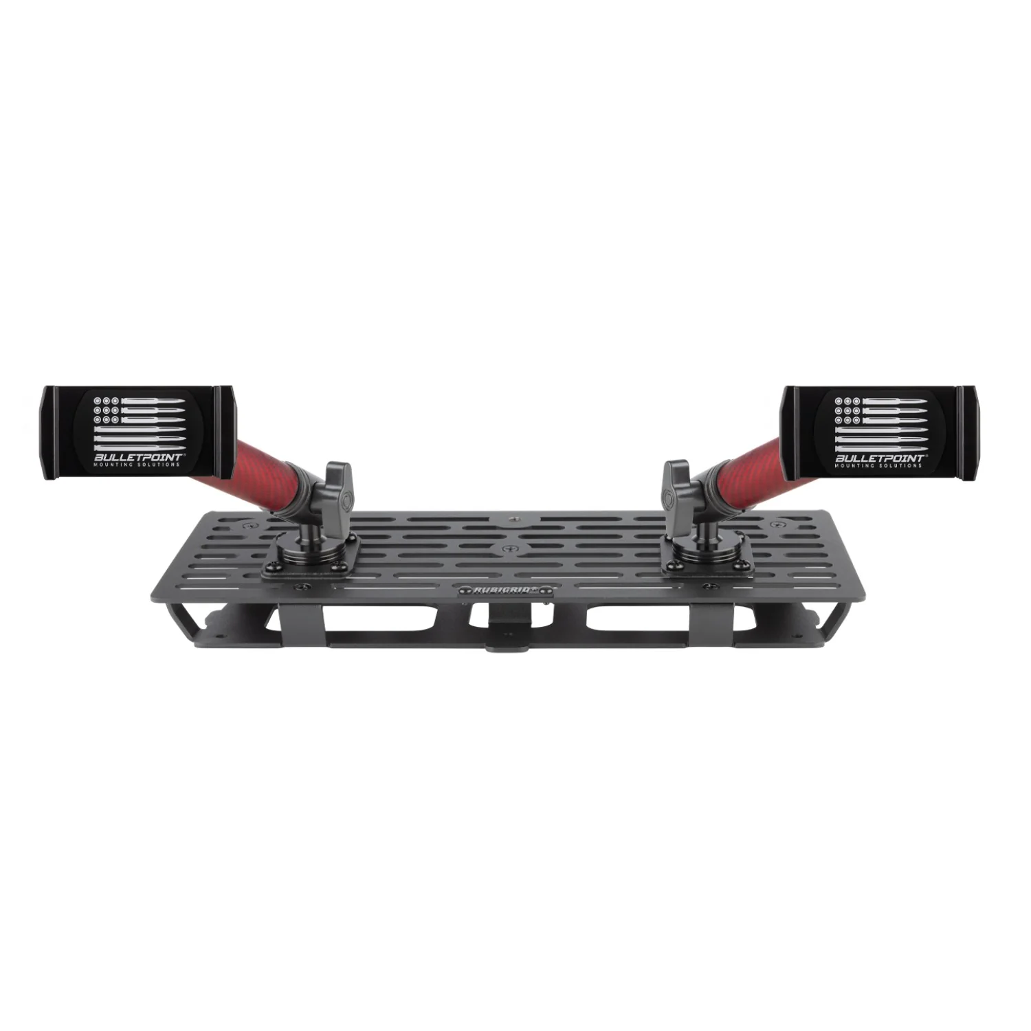 RubiGrid® 2023+ Ford Super Duty Dash Mount Phone + Device Holder with Red Arms - Image 8