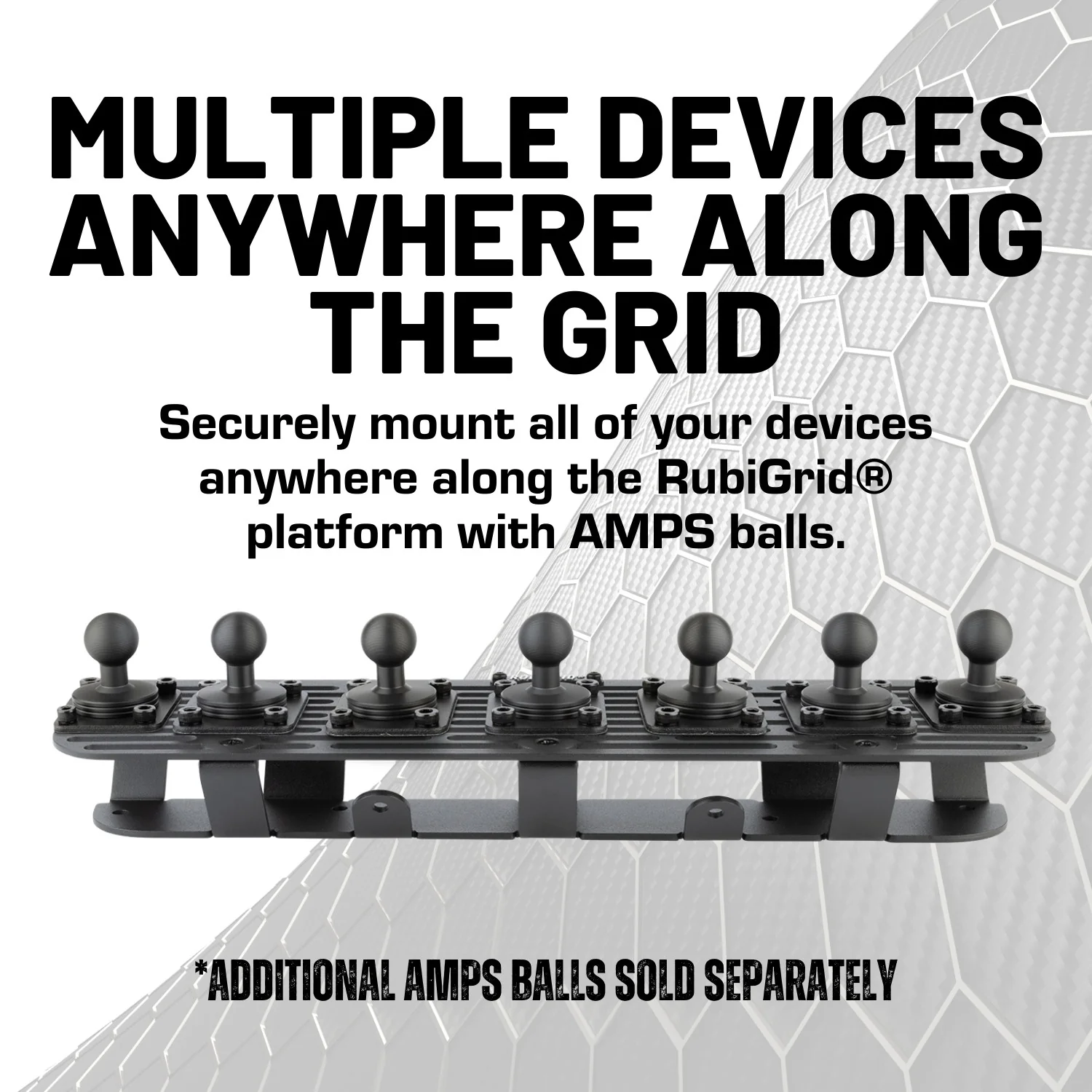 RubiGrid® 2024+ Ford F-150 & Raptor Phone Holder Multi-Device Dash Mount - Narrow Dash with 14 Speaker System - Image 6