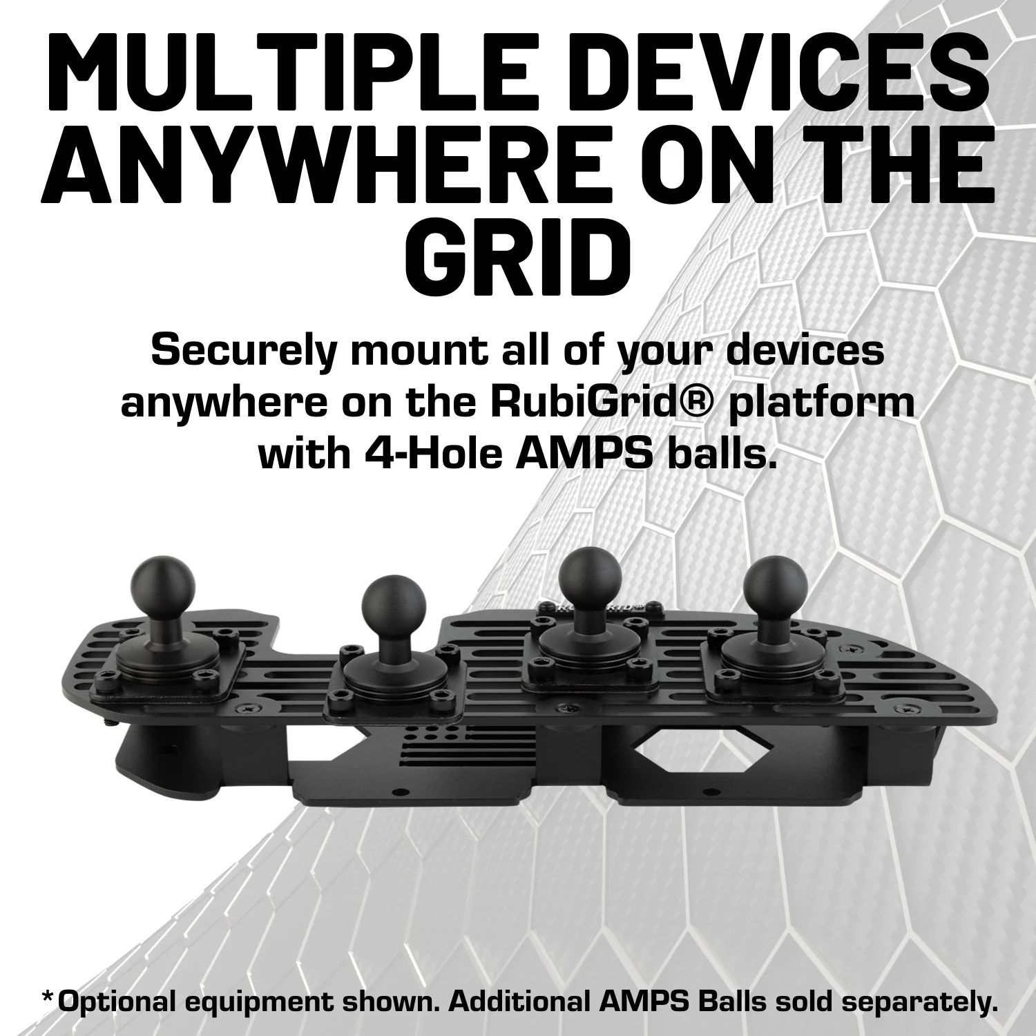 RubiGrid® 2025+ Ford Bronco Sport Platform Dash Mount Device Phone Holder - Image 5