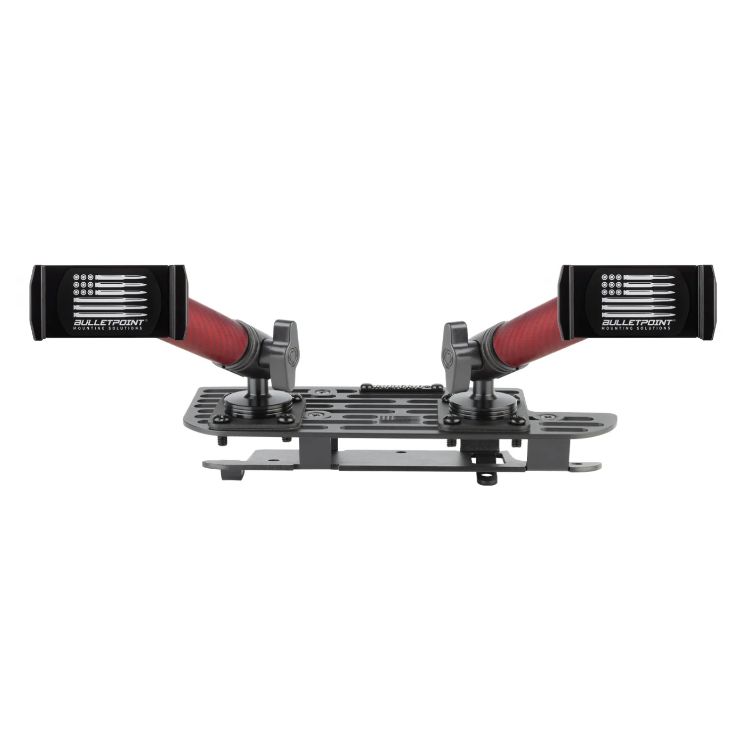 RubiGrid® V2 2019+ RAM Truck 1500/2500/3500/4500/5500 + TRX Dash Mount with Red Arms - Image 10