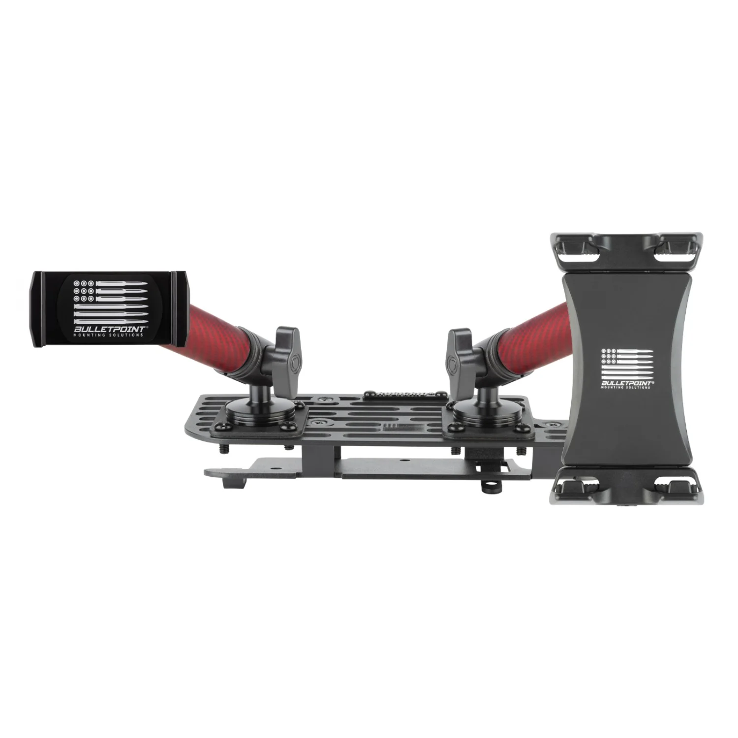 RubiGrid® V2 2019+ RAM Truck 1500/2500/3500/4500/5500 + TRX Dash Mount with Red Arms - Image 11